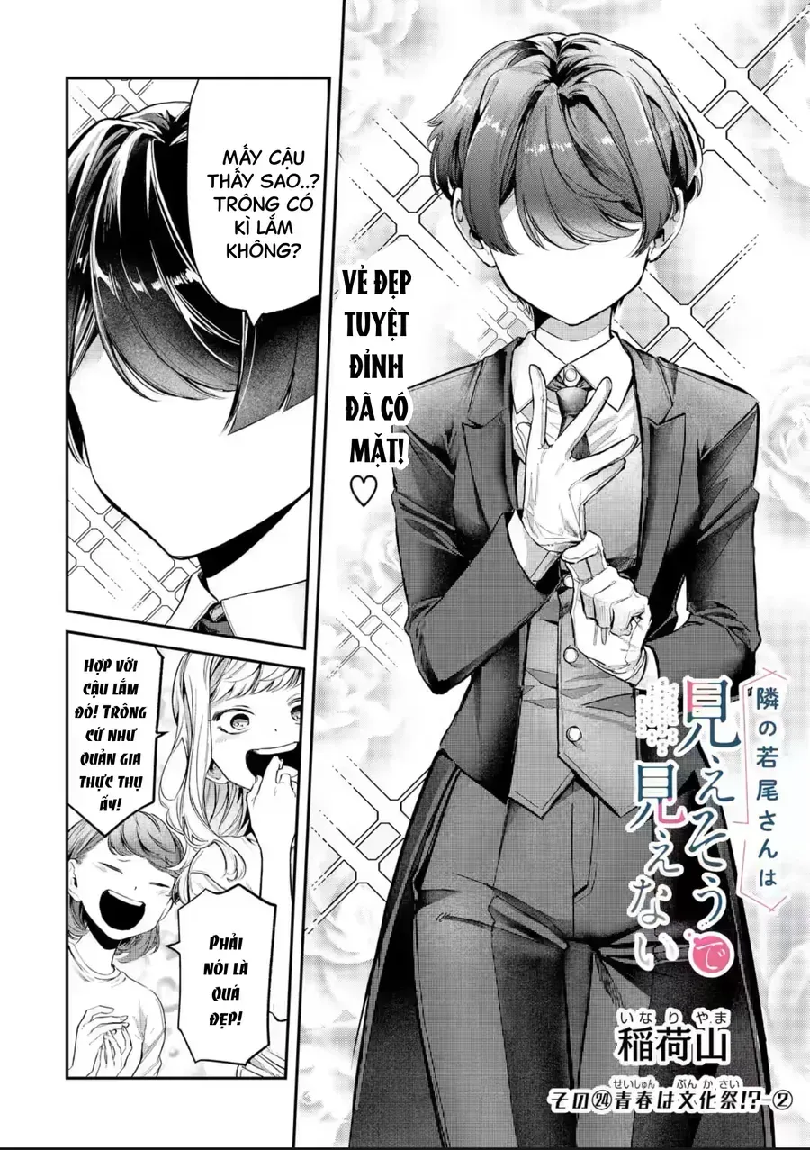 Cô Bạn Wakao-San Bàn Bên Có Vẻ Nhìn Thấy Gương Mặt Của Tôi Nhưng Tôi Thì Không Chap 24 - Next Chap 25