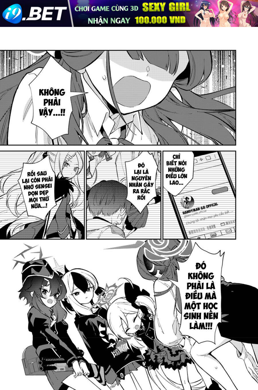 Blue Archive: Nhật kí nghiệp vụ của Handyman68 - Chương 21 - Trang 9