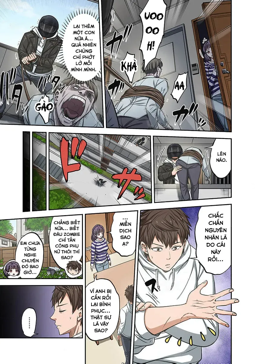 Zombie No Afureta Sekai De Ore Dake Ga Osowarenai Tokiko If Story - Chương 1 - Trang 22
