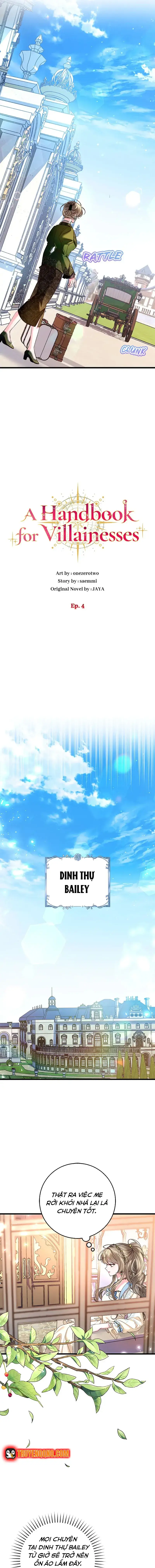 Hướng Dẫn Dành Cho Ác Nữ - Chương 4 - Trang 9