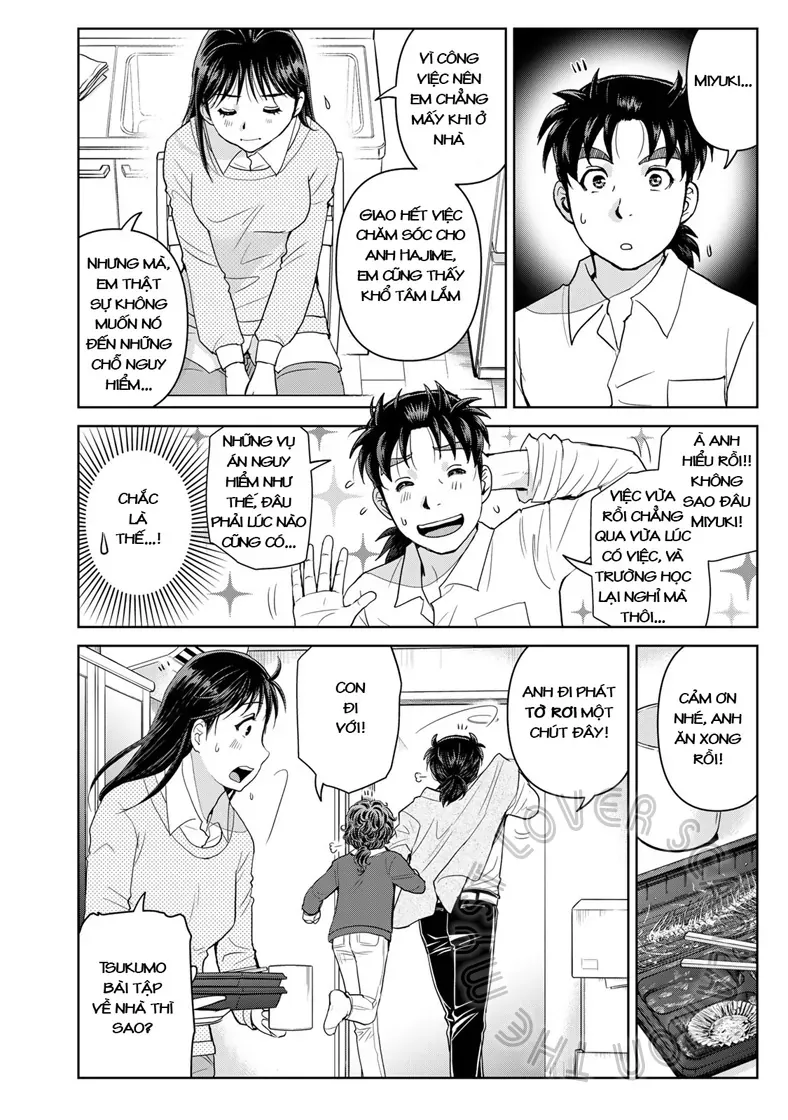 Ông Bố Thám Tử Kindaichi Chap 13 - Page 10