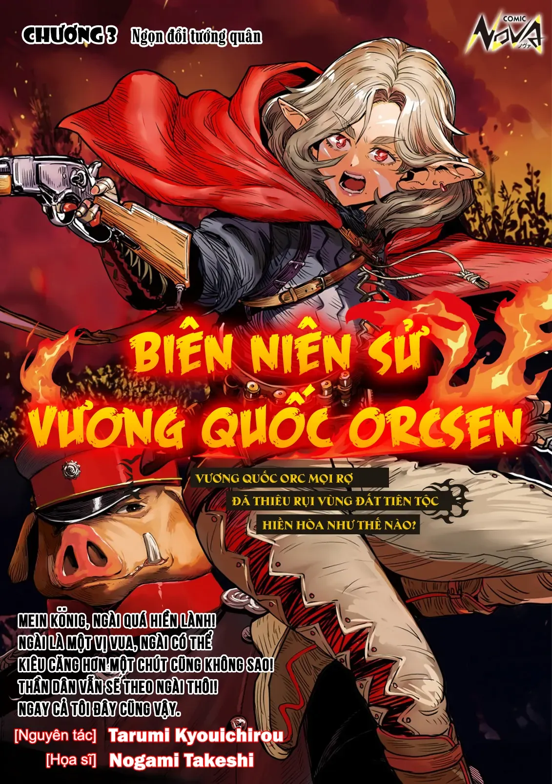 Biên Niên Sử Vương Quốc Orcsen - Vương Quốc Orc Mọi Rợ Đã Thiêu Rụi Vùng Đất Tiên Tộc Hiền Hòa Như Thế Nào?