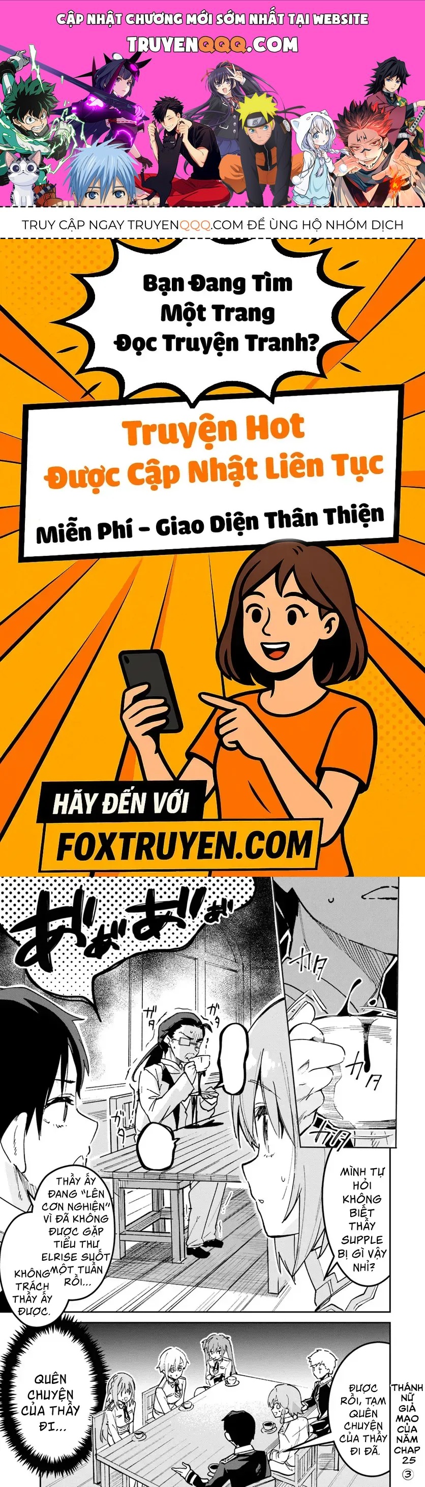 Thánh Nữ Giả Mạo Của Năm Chap 25.3 - Next Chap 25.2