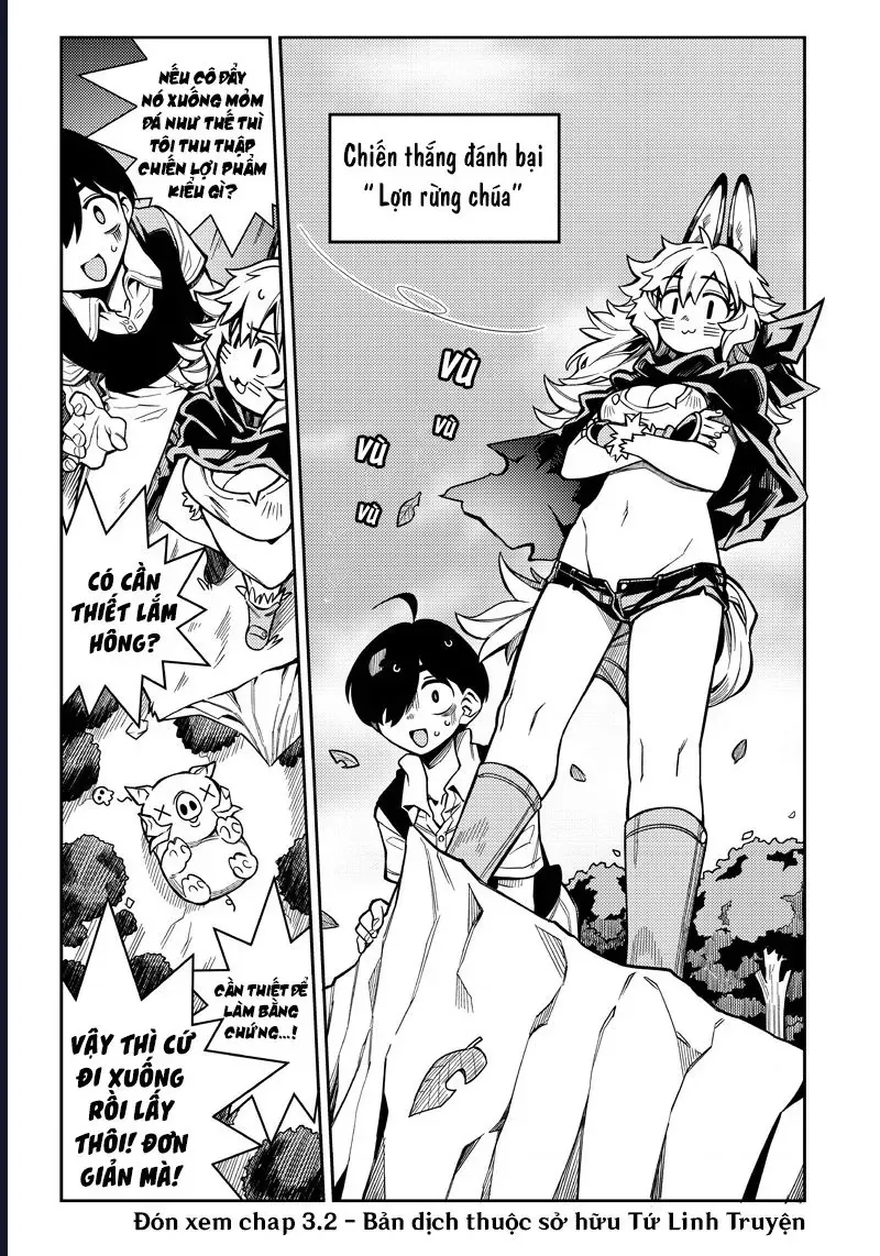 Sở Hữu Kĩ Năng Phiên Dịch Tại Dị Giới, Tôi Sống Cùng Các Nàng Quái Vật Mạnh Nhất - Chương 3.2 - Trang 16