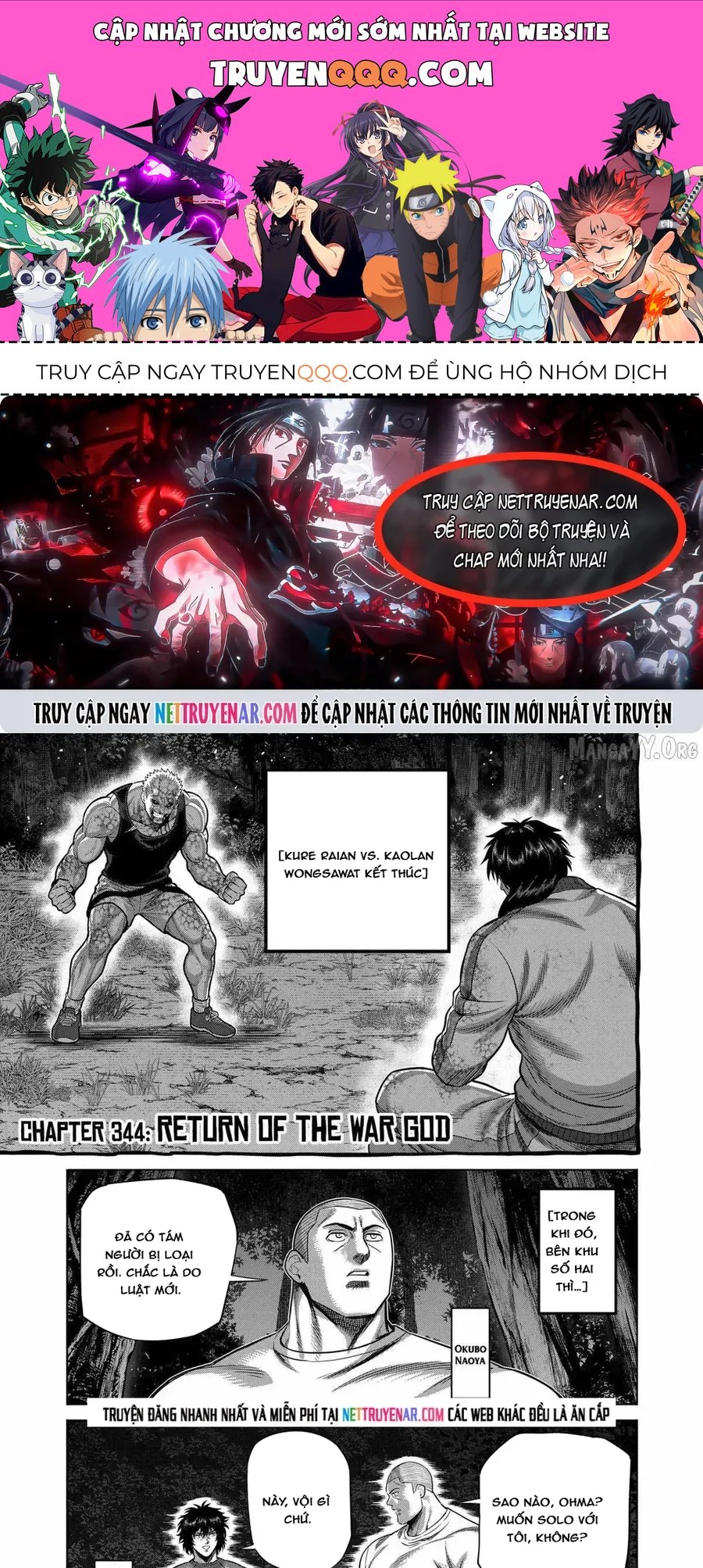 Kengan Ashura Phần 2 Chap 344 - Page 1