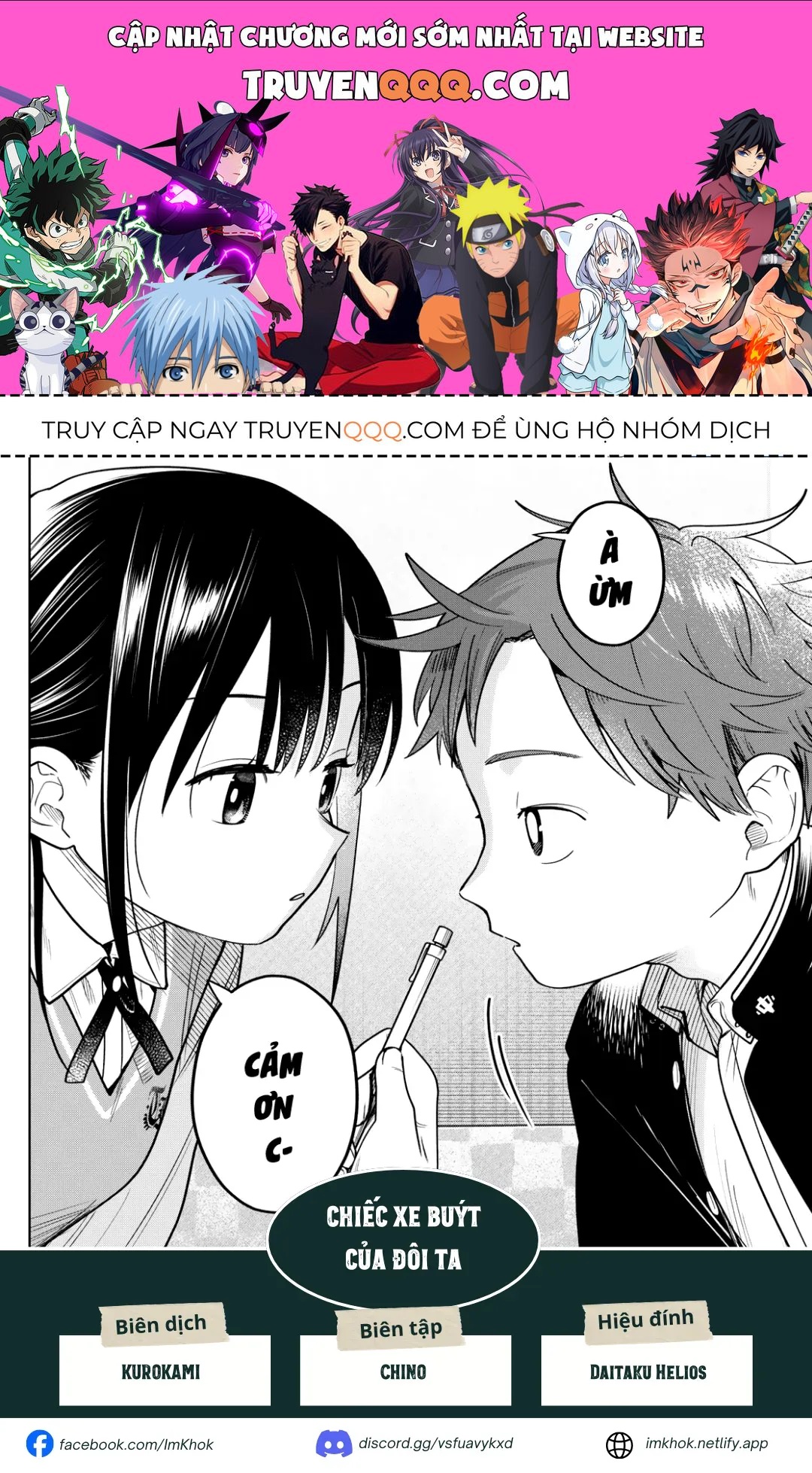 Chiếc Xe Buýt Của Đôi Ta Chap 19 - Next Chap 18