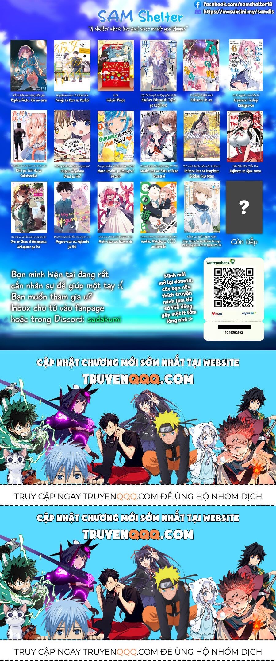 Có Quá Nhiều Nữ Chính Thua Cuộc! Chap 14 - Next Chap 13