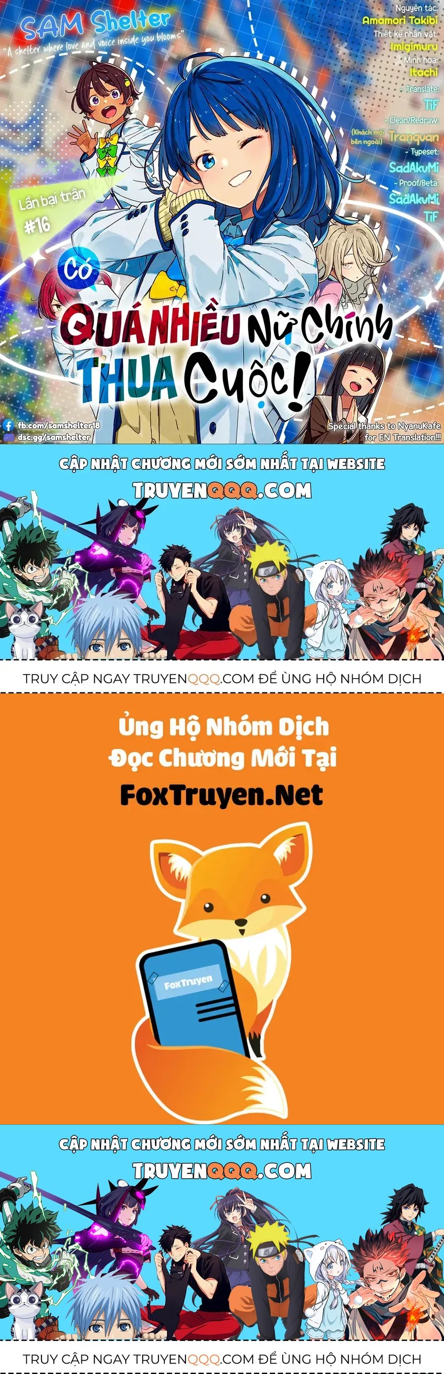 Có Quá Nhiều Nữ Chính Thua Cuộc! Chap 16 - Next Chap 15