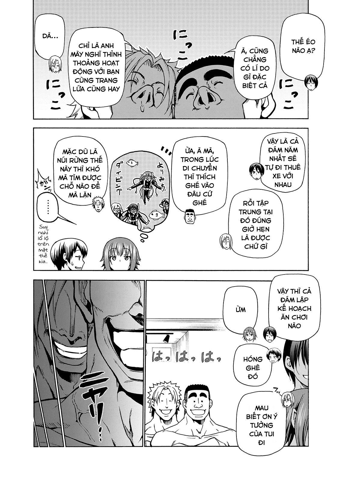 Grand Blue Chap 33 - Next Chap 32