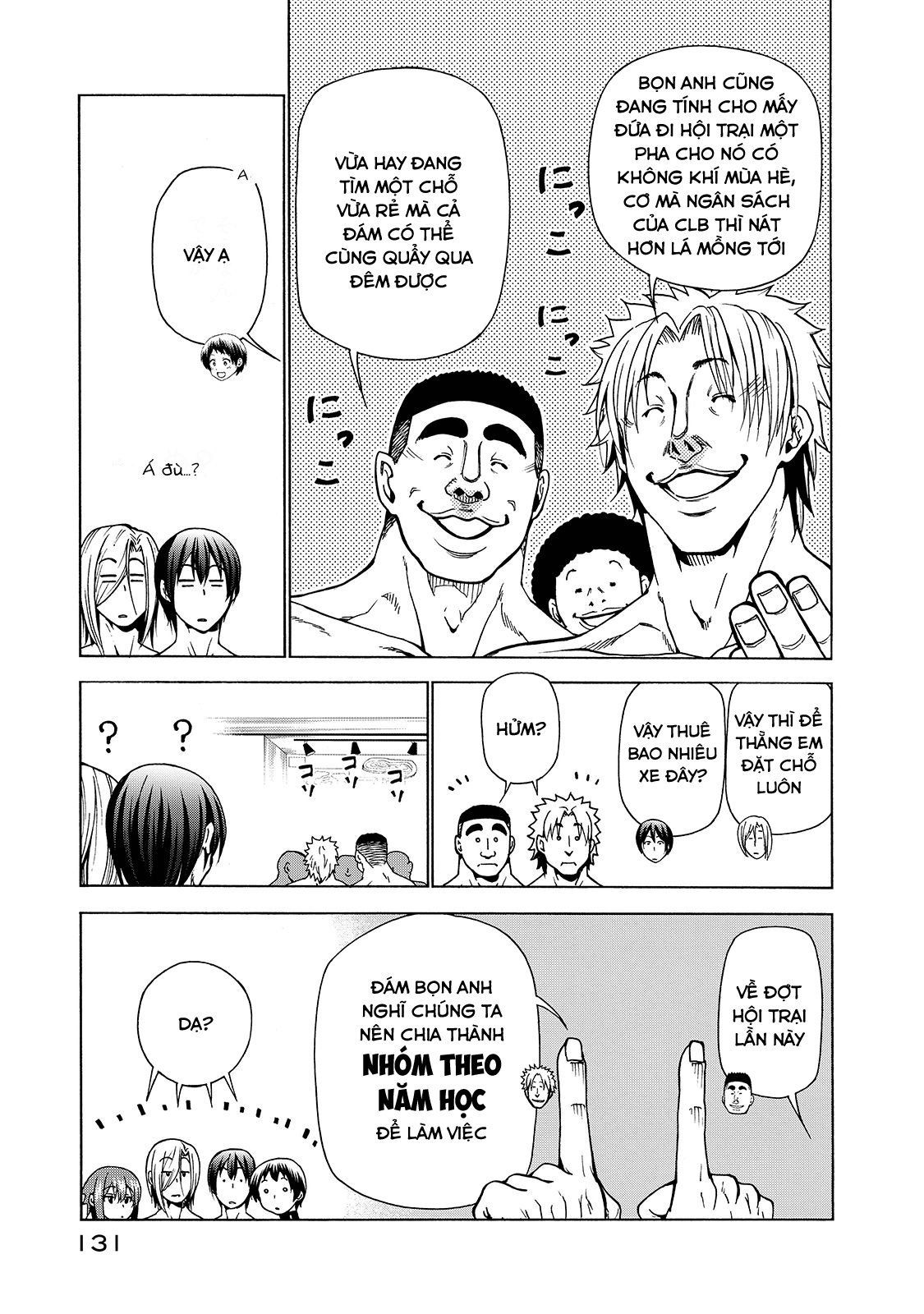 Grand Blue Chap 33 - Next Chap 32