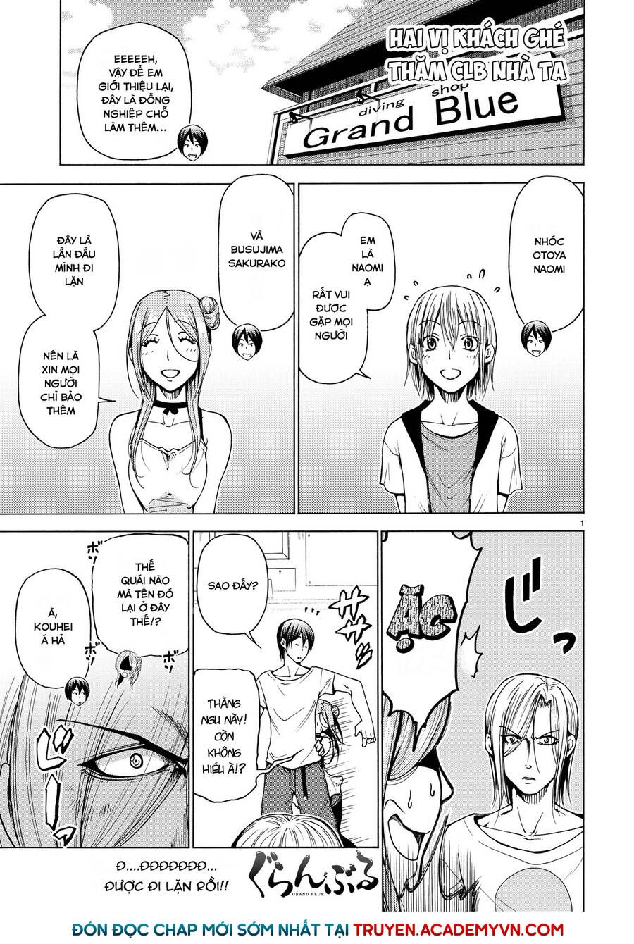 Grand Blue Chap 35 - Next Chap 34