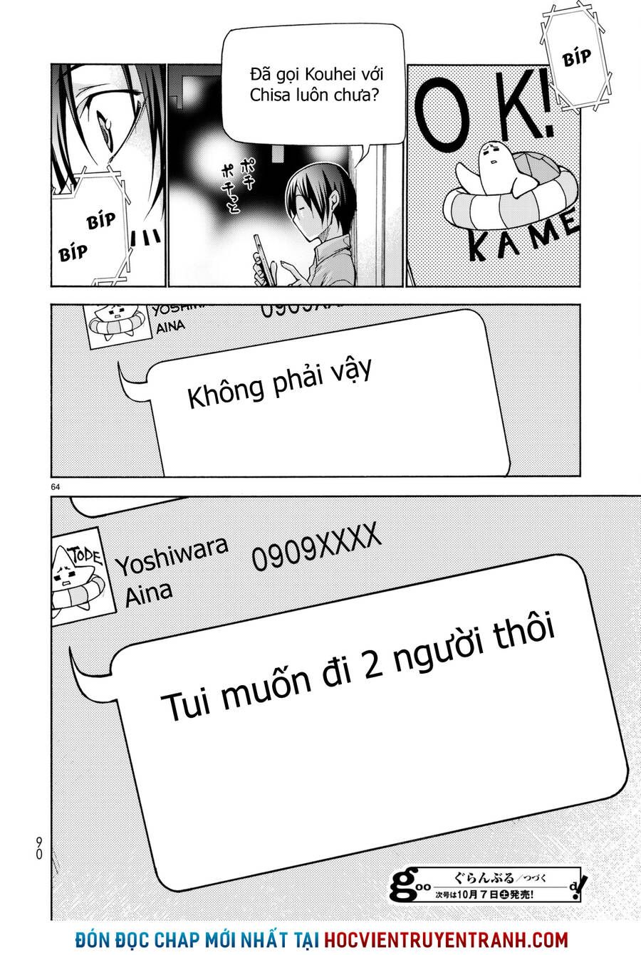 Grand Blue Chap 37 - Next Chap 36.5