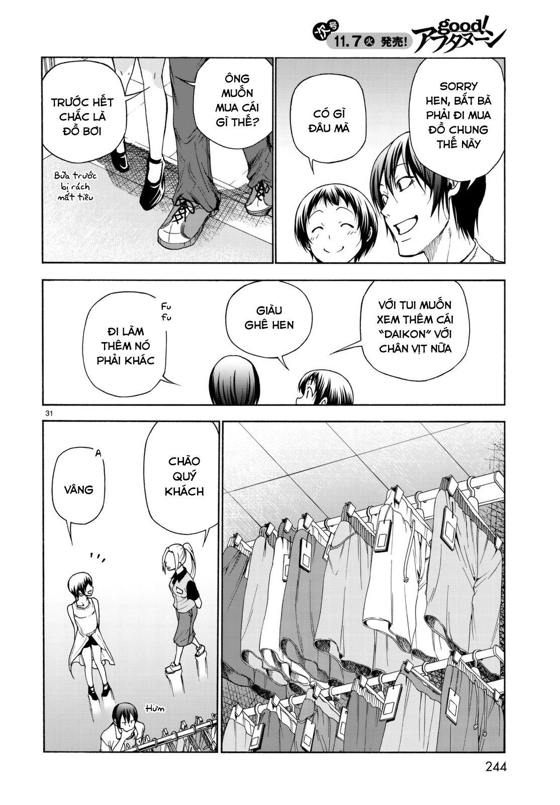 Grand Blue Chap 38 - Next Chap 37