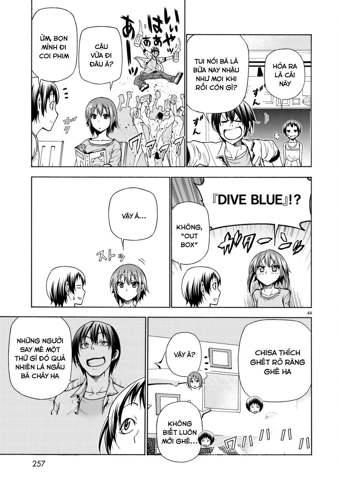 Grand Blue Chap 38 - Next Chap 37