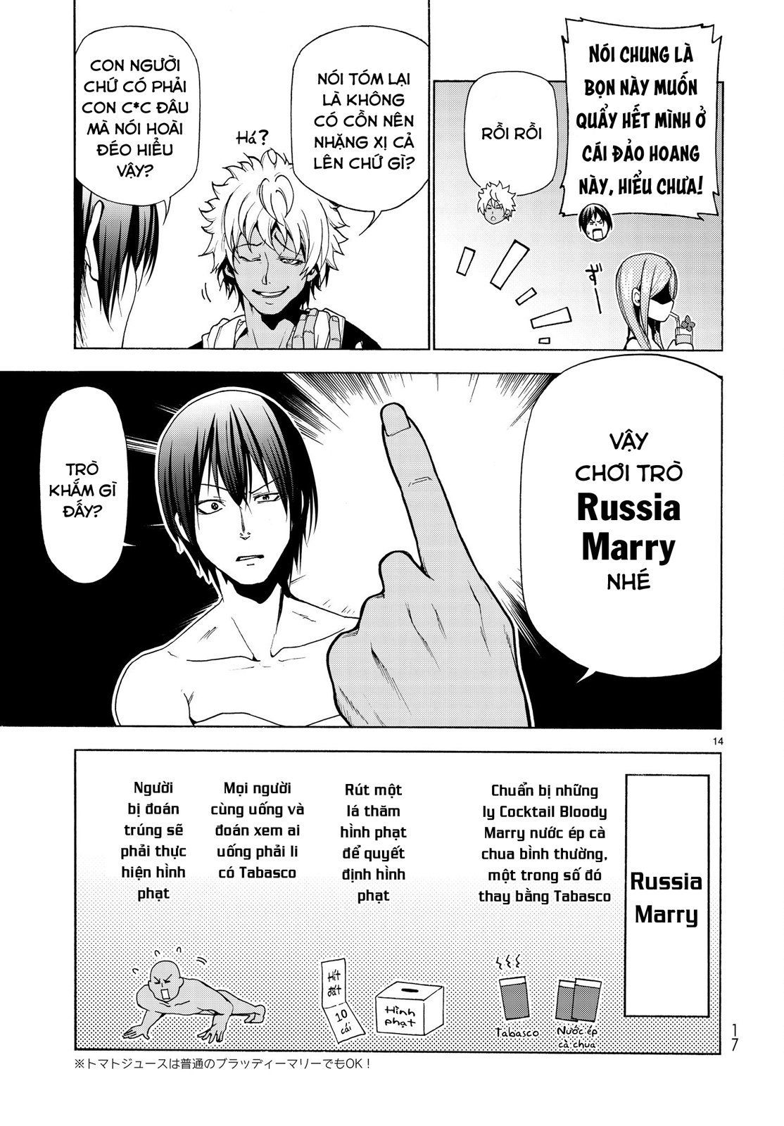 Grand Blue Chap 42 - Next Chap 41.5