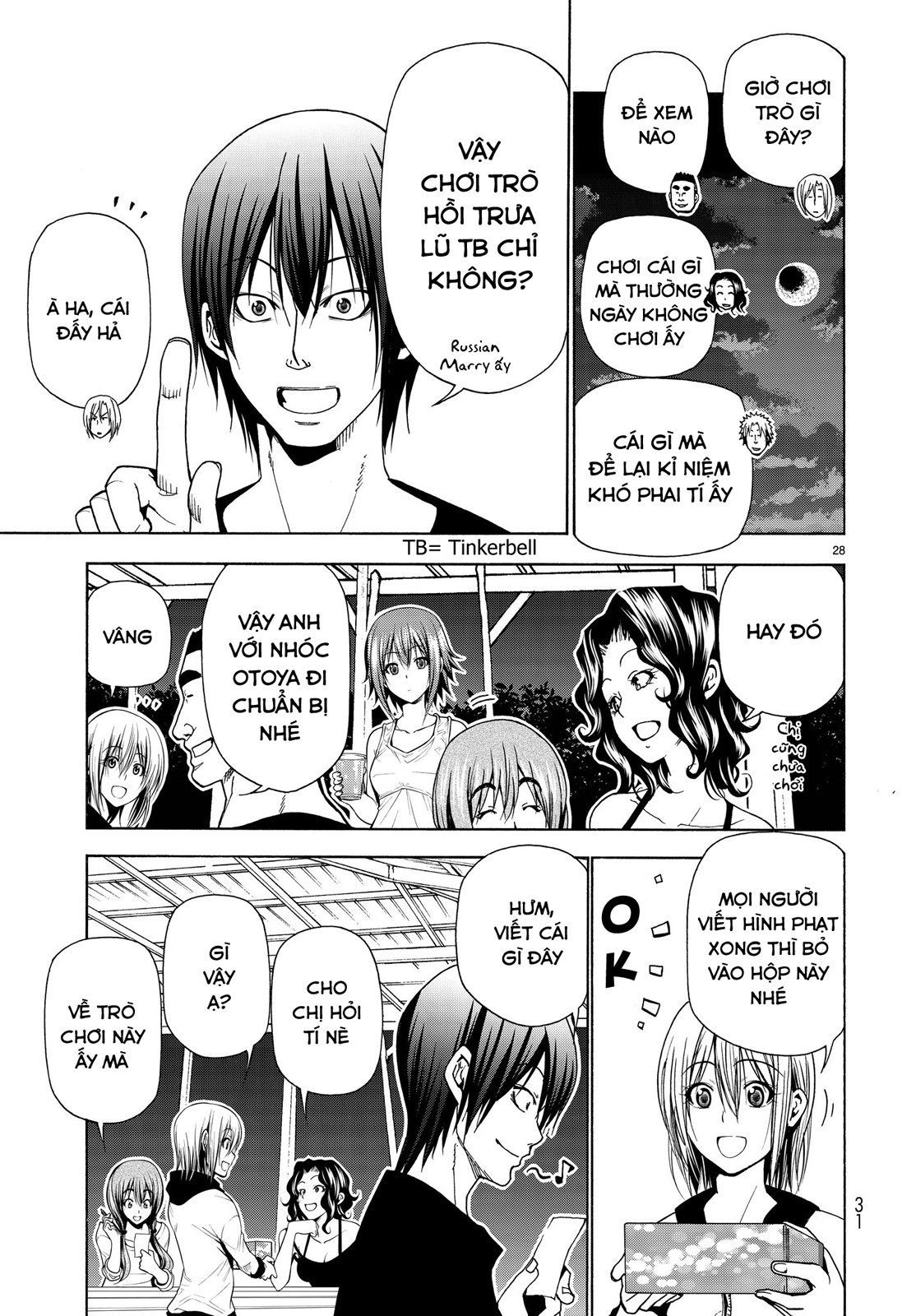 Grand Blue Chap 42 - Next Chap 41.5