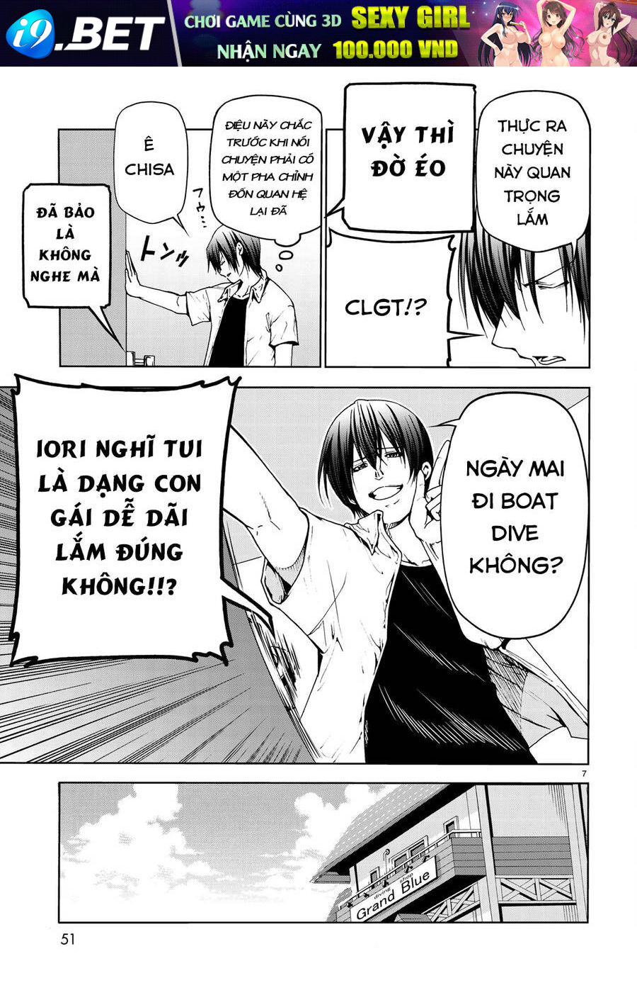 Grand Blue Chap 45 - Next Chap 44