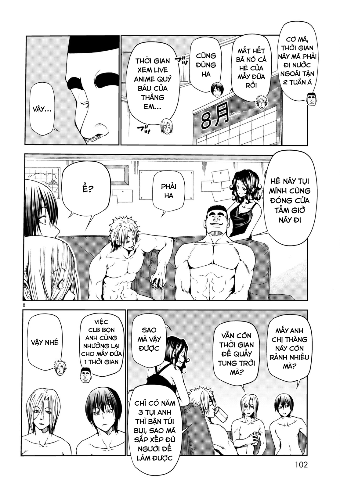 Grand Blue Chap 46 - Next Chap 45