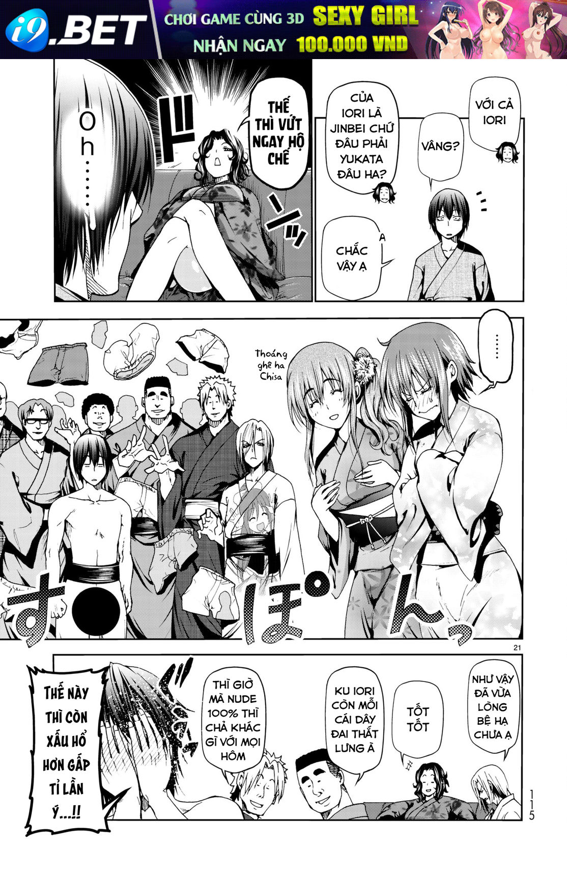 Grand Blue Chap 46 - Next Chap 45