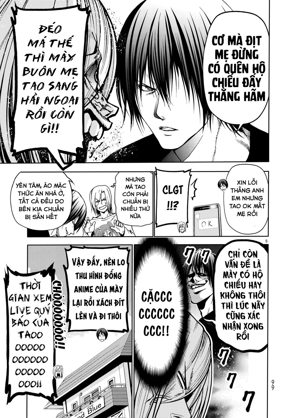Grand Blue Chap 46 - Next Chap 45