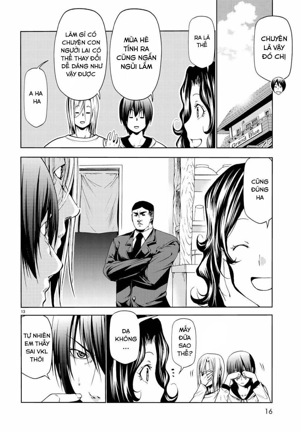 Grand Blue Chap 58 - Next Chap 57.5