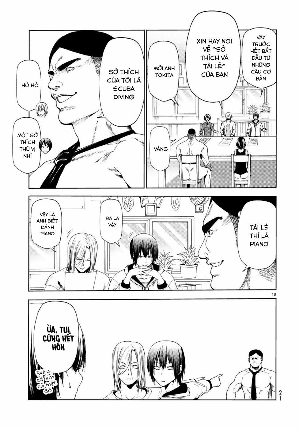 Grand Blue Chap 58 - Next Chap 57.5