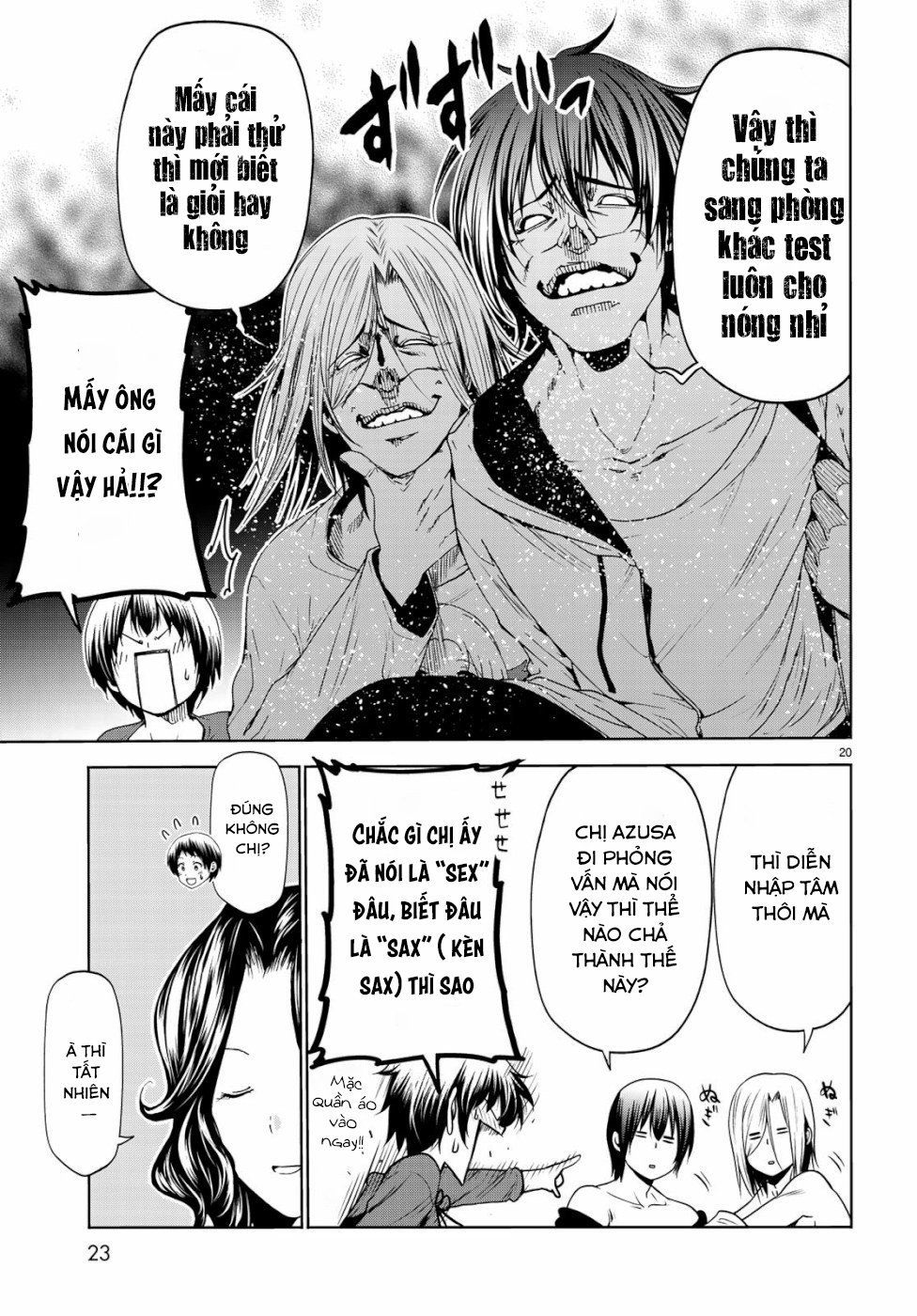 Grand Blue Chap 58 - Next Chap 57.5