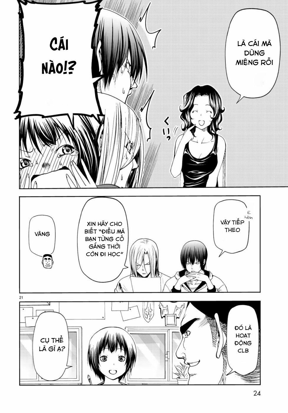 Grand Blue Chap 58 - Next Chap 57.5