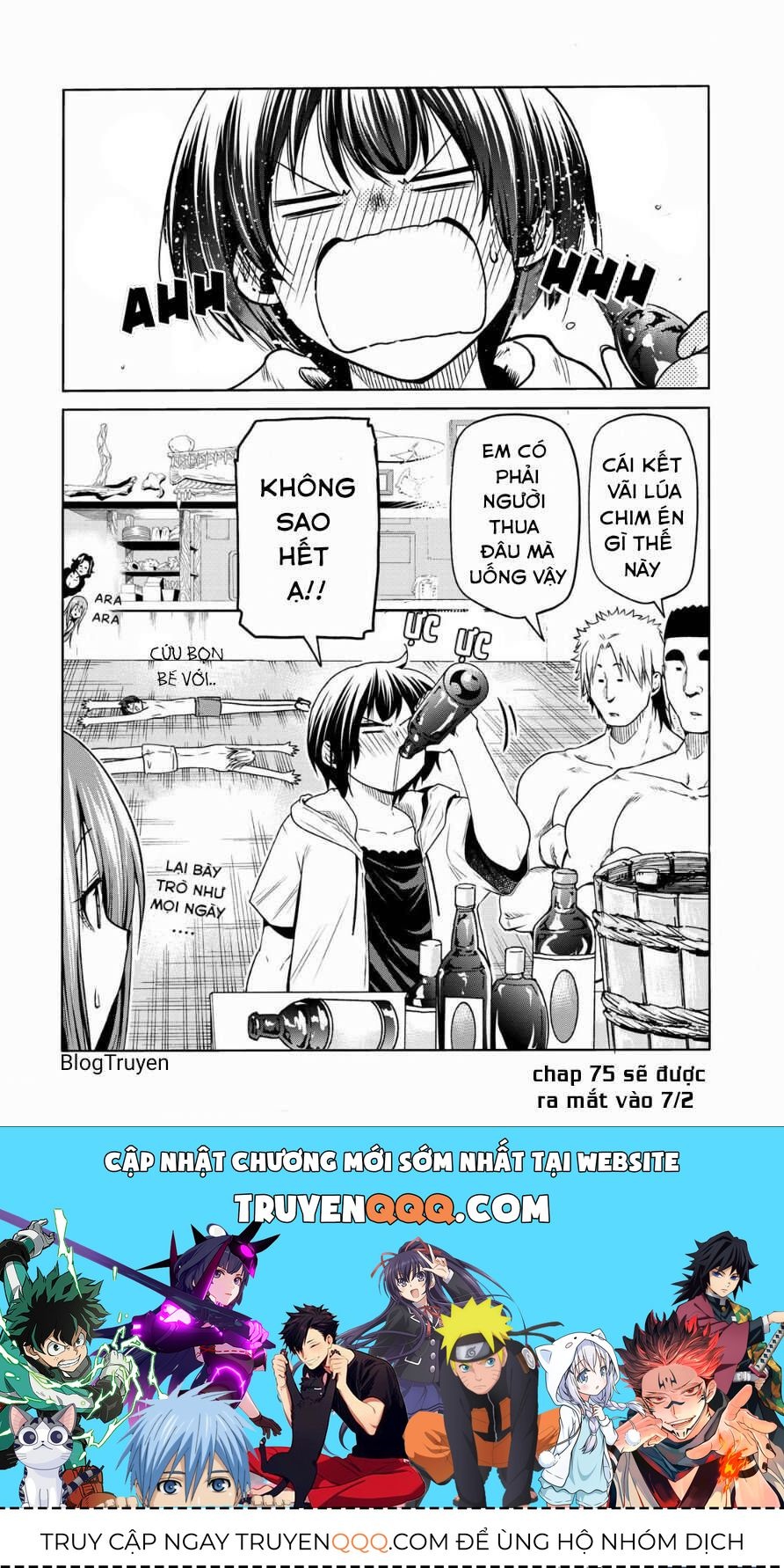 Grand Blue Chap 74.5 - Next Chap 74.3