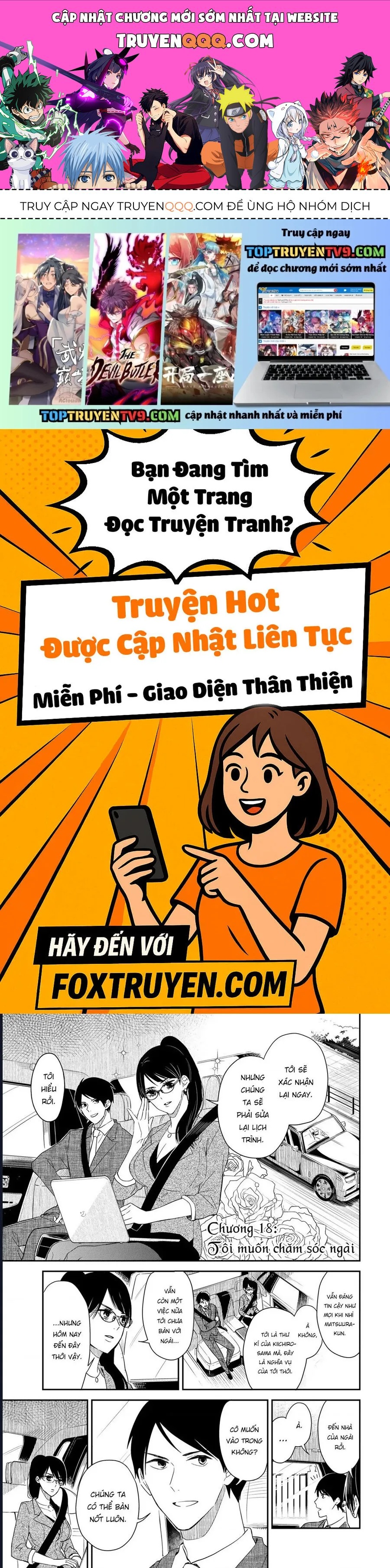 Cô hầu gái Kishi của tôi Chap 18 - Next Chap 17