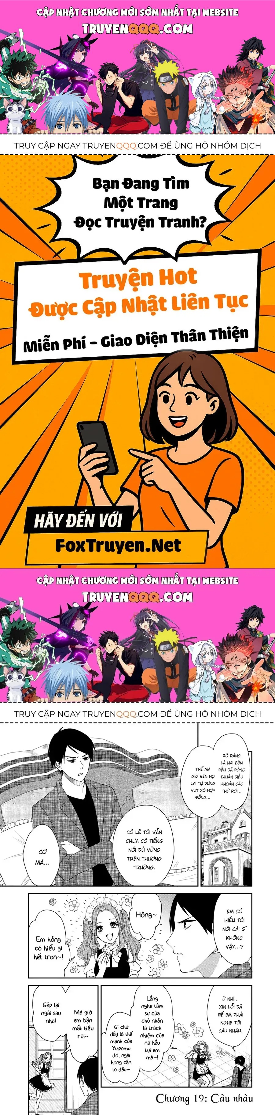 Cô hầu gái Kishi của tôi Chap 19 - Next Chap 18