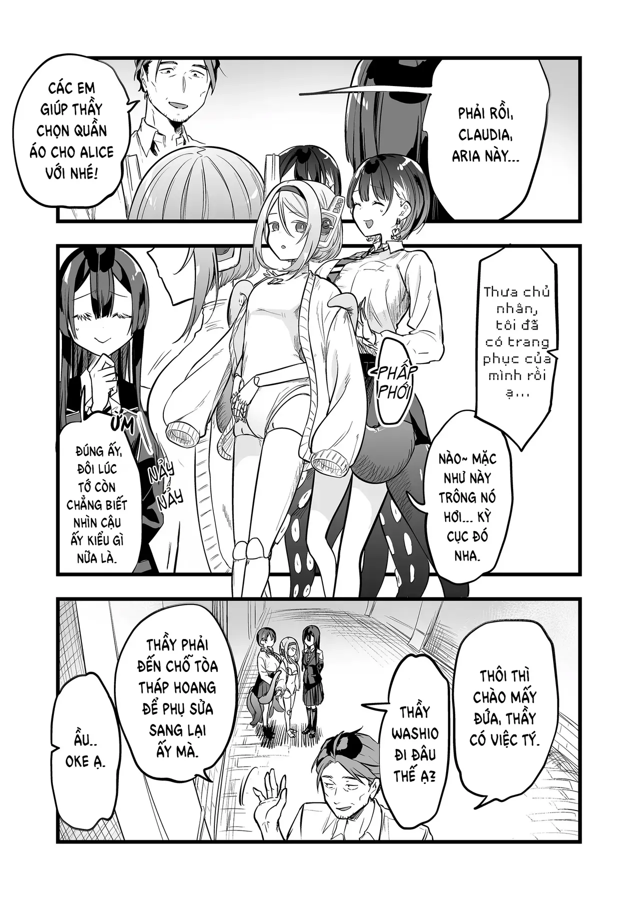 Cô Bé Ấy Là Con Quái Vật Tôi Cứu Lấy Năm Xưa Chap 16 - Next Chap 15