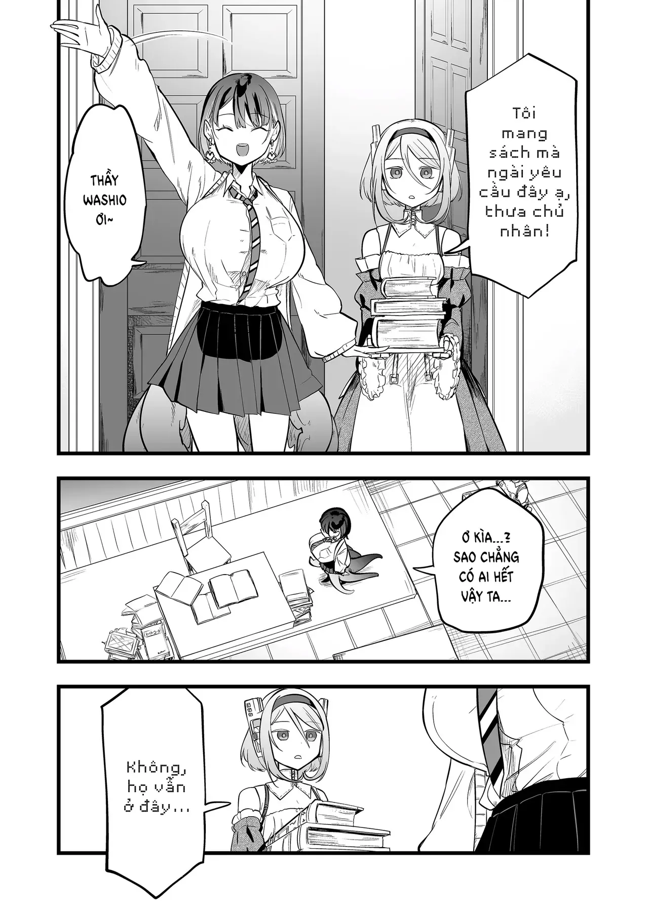 Cô Bé Ấy Là Con Quái Vật Tôi Cứu Lấy Năm Xưa Chap 19 - Next Chap 18