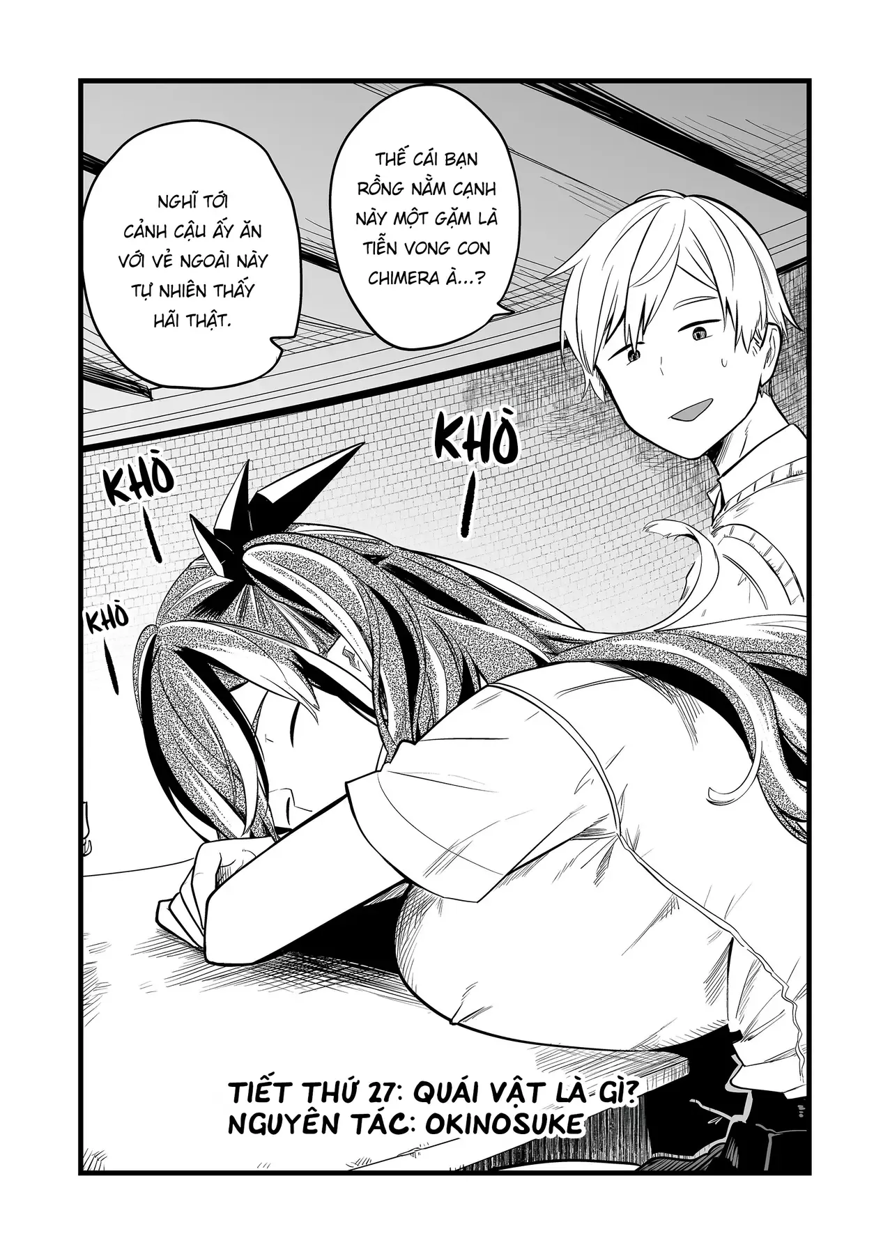 Cô Bé Ấy Là Con Quái Vật Tôi Cứu Lấy Năm Xưa Chap 27 - Next Chap 26