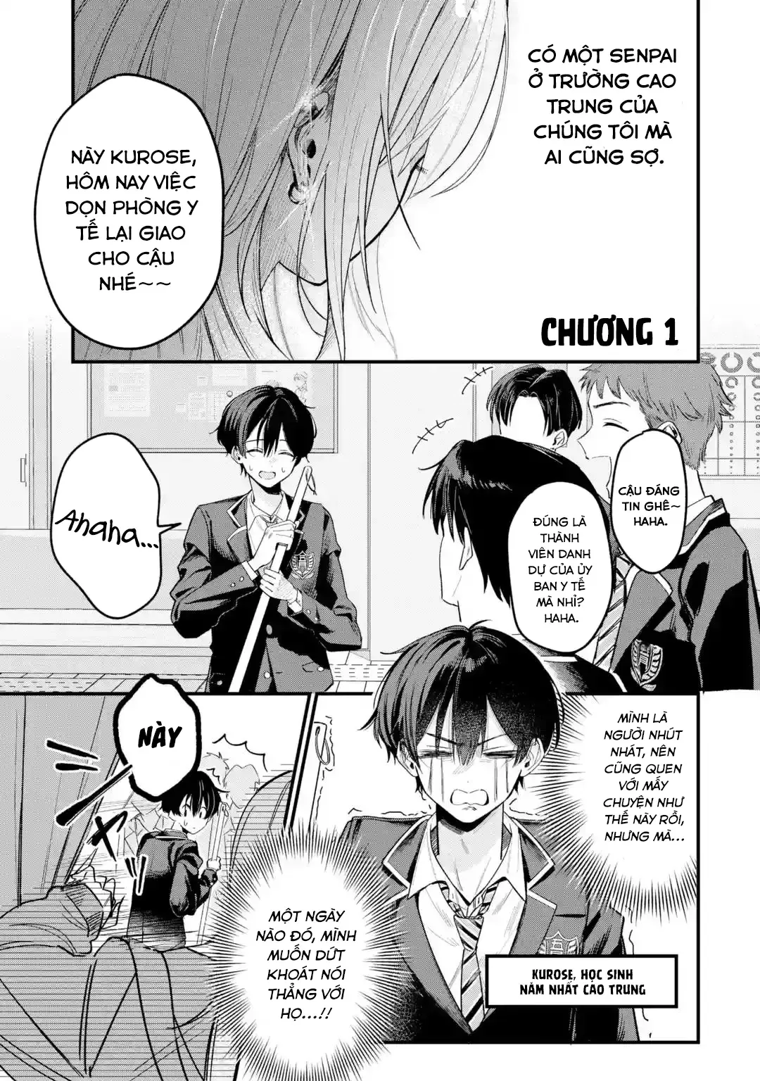 Haimiya-Senpai Không Chỉ Đáng Sợ Mà Còn Dễ Thương Chap 1