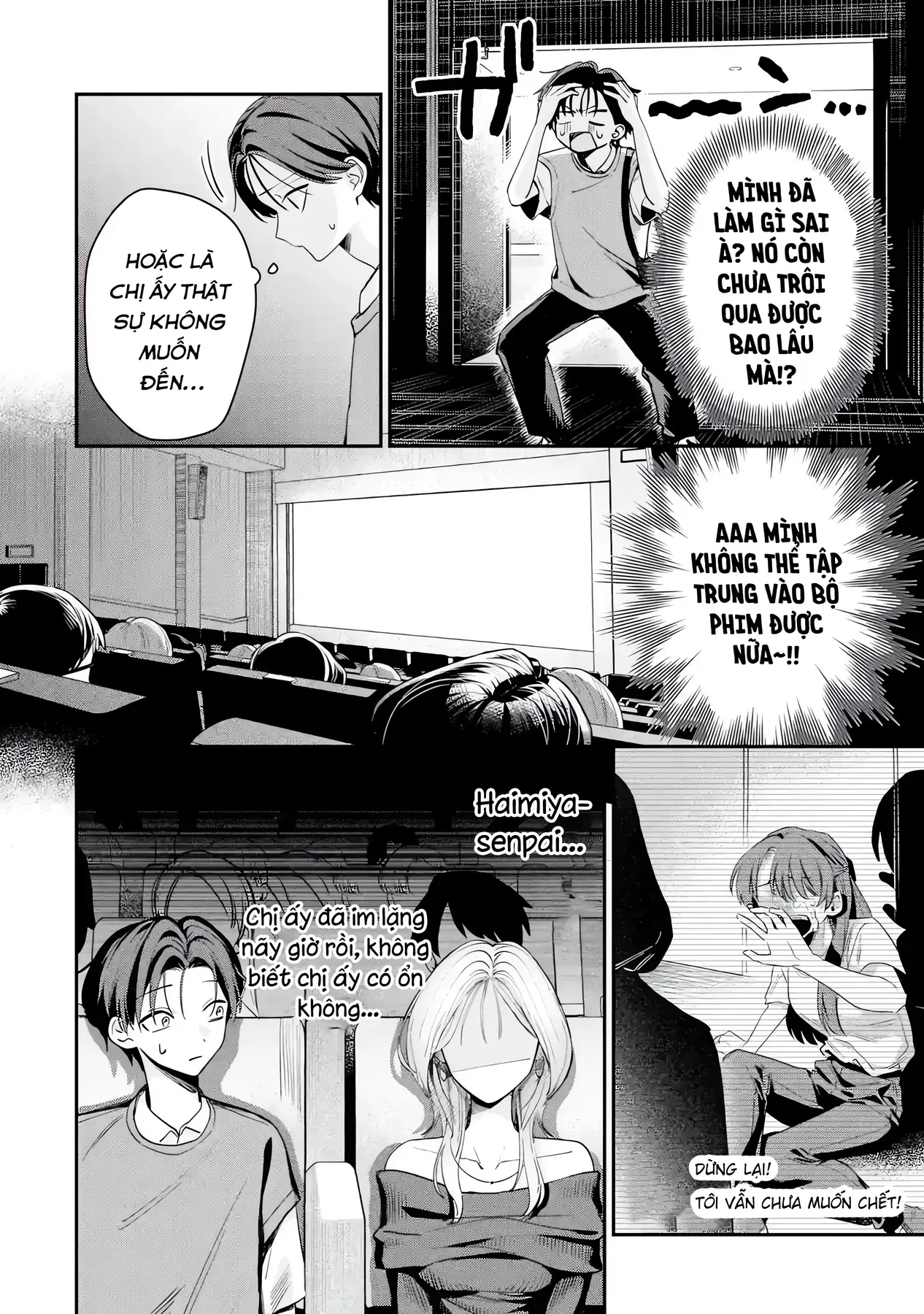 Haimiya-Senpai Không Chỉ Đáng Sợ Mà Còn Dễ Thương Chap 10 - Next Chap 9.5