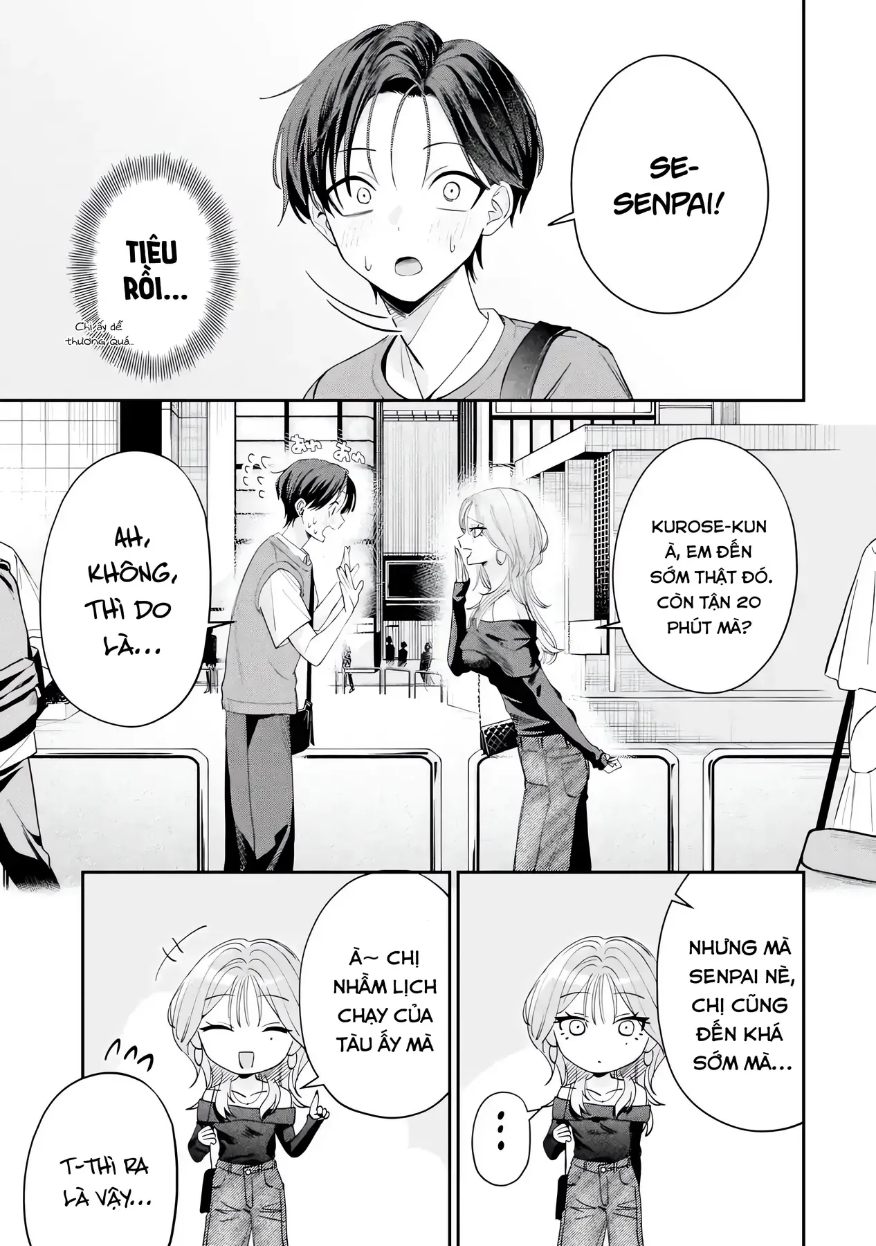 Haimiya-Senpai Không Chỉ Đáng Sợ Mà Còn Dễ Thương Chap 10 - Next Chap 9.5