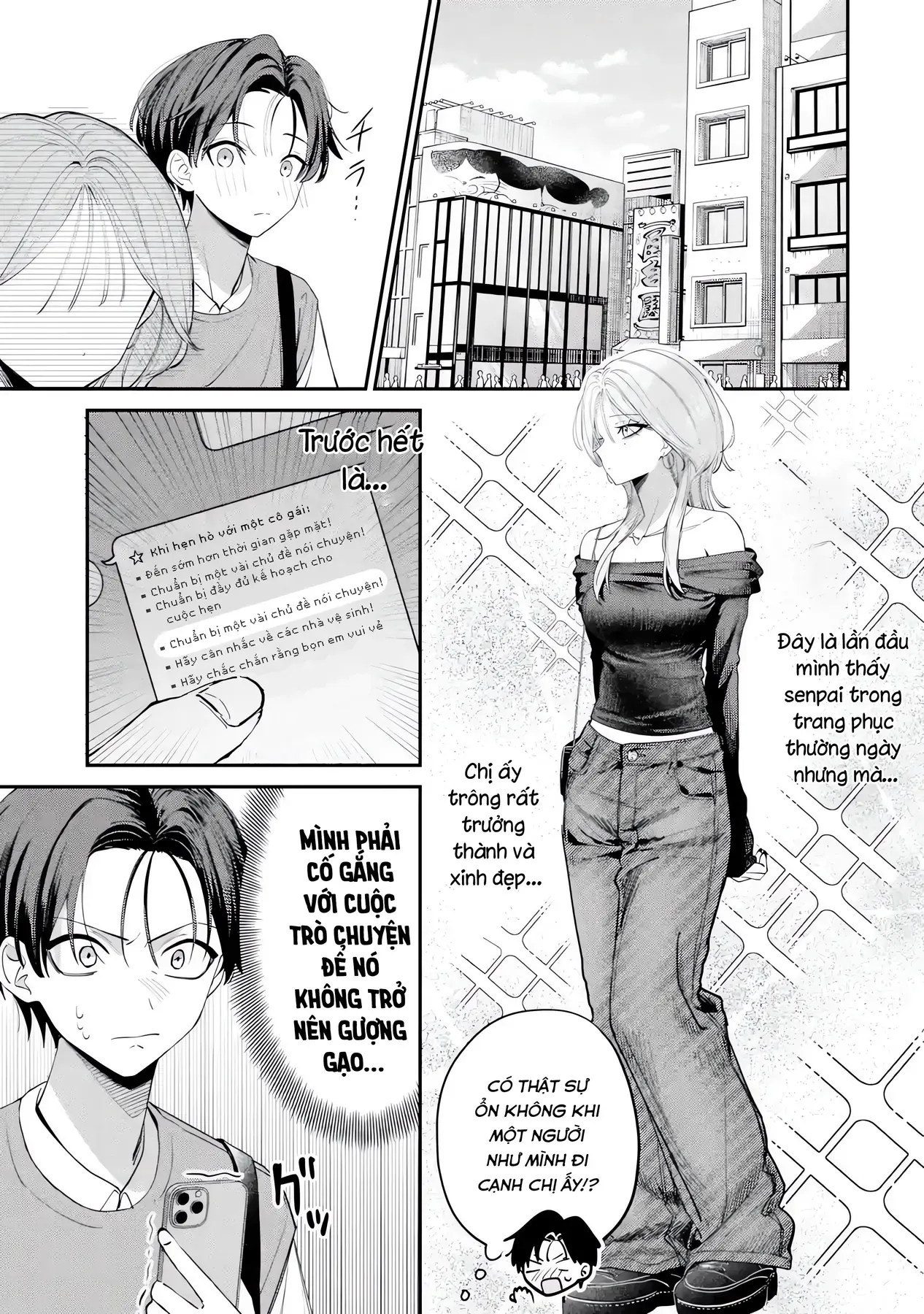 Haimiya-Senpai Không Chỉ Đáng Sợ Mà Còn Dễ Thương Chap 10 - Next Chap 9.5