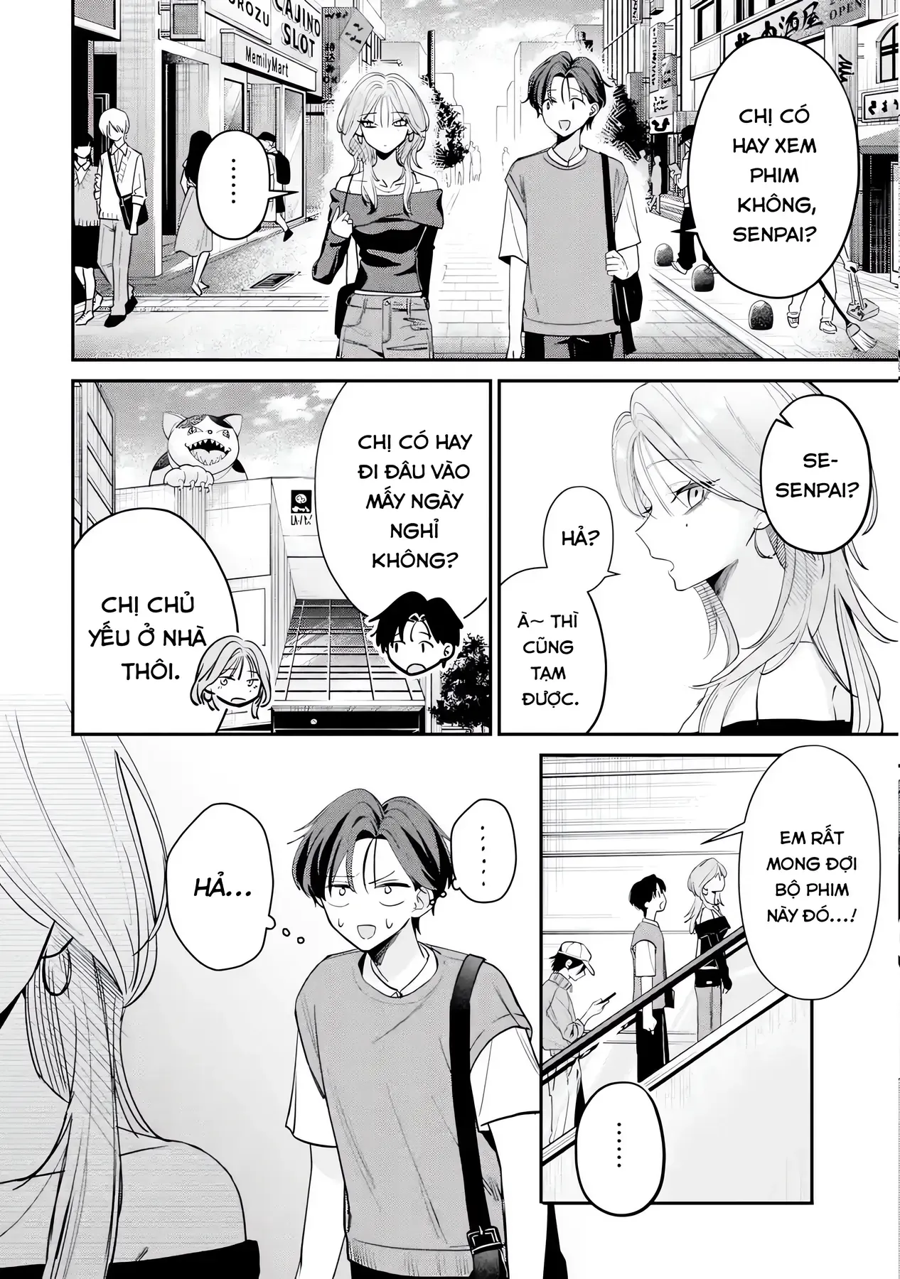 Haimiya-Senpai Không Chỉ Đáng Sợ Mà Còn Dễ Thương Chap 10 - Next Chap 9.5