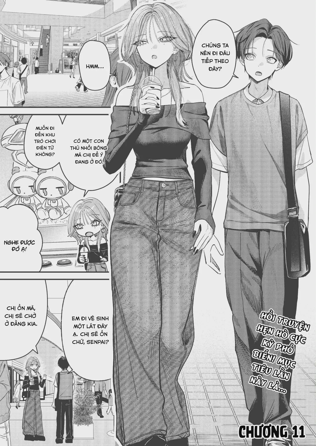 Haimiya-Senpai Không Chỉ Đáng Sợ Mà Còn Dễ Thương Chap 11 - Next Chap 10