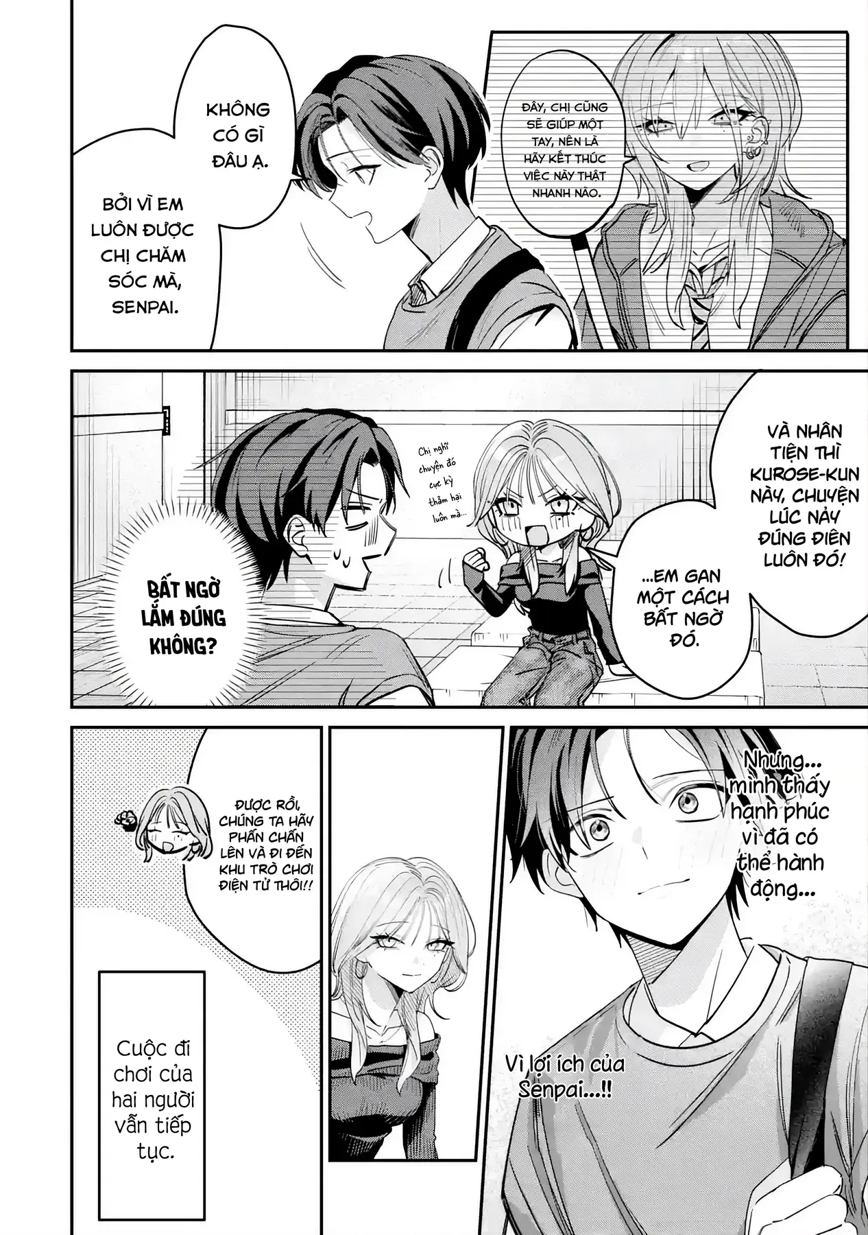 Haimiya-Senpai Không Chỉ Đáng Sợ Mà Còn Dễ Thương Chap 11 - Next Chap 10