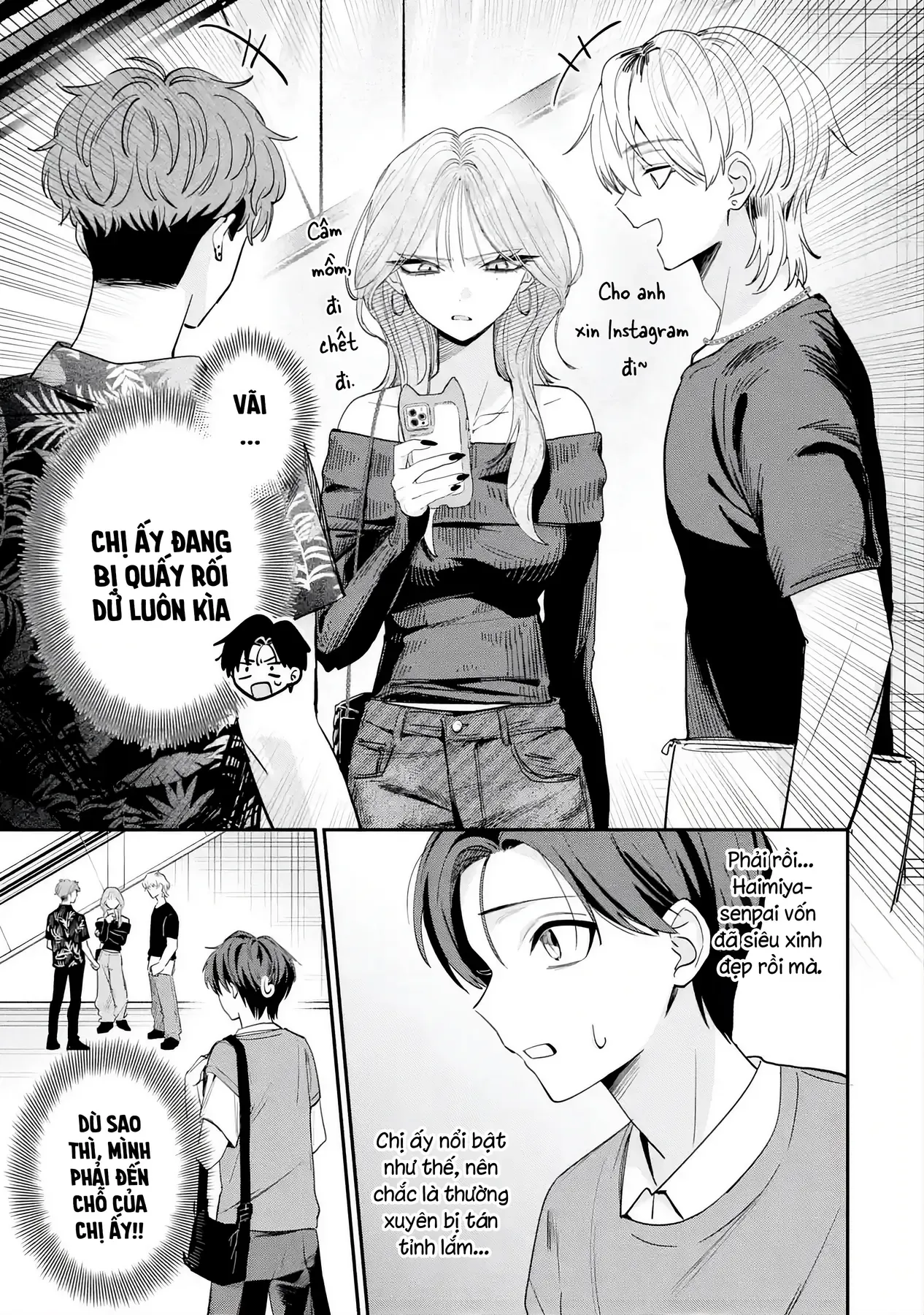 Haimiya-Senpai Không Chỉ Đáng Sợ Mà Còn Dễ Thương Chap 11 - Next Chap 10