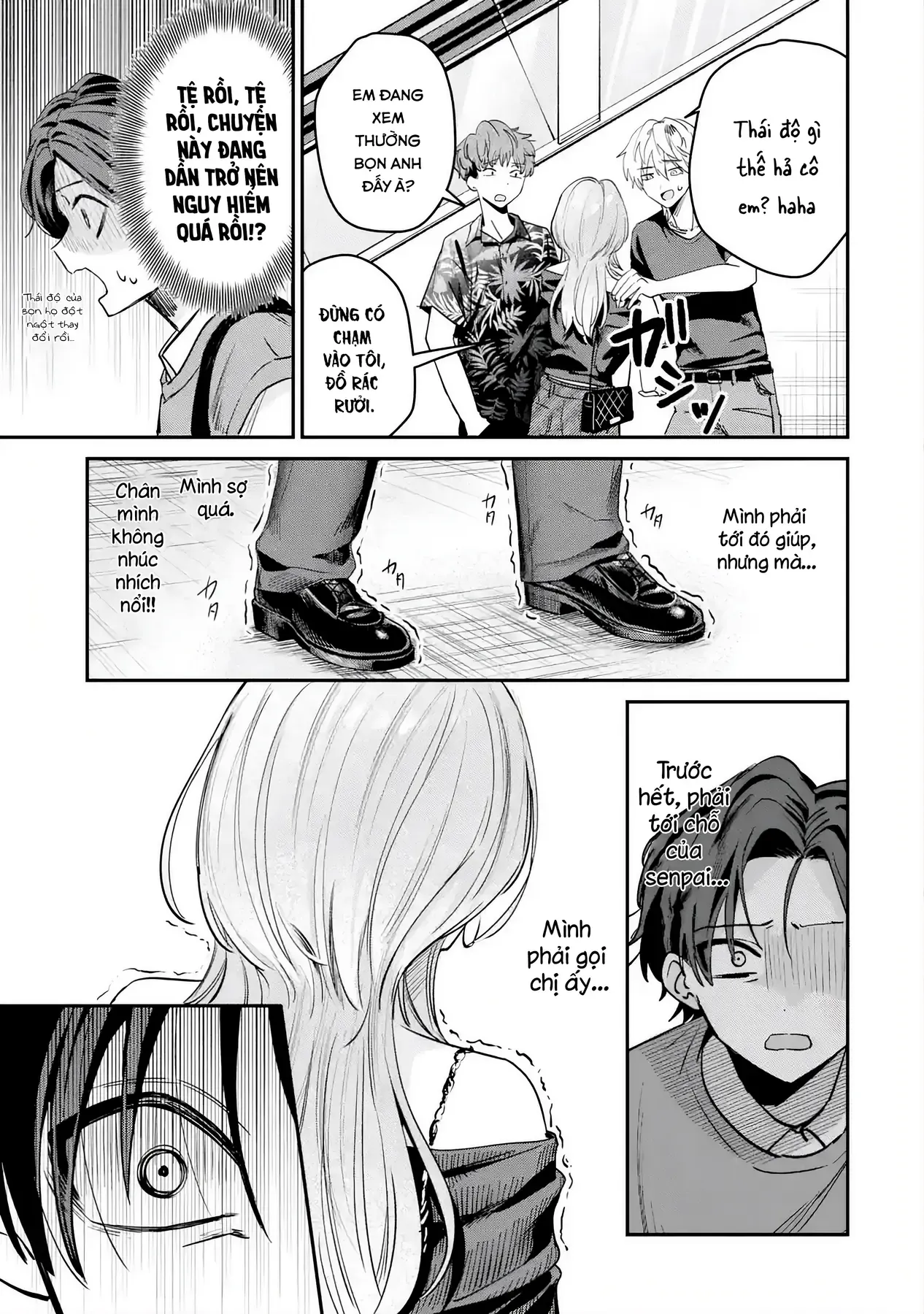 Haimiya-Senpai Không Chỉ Đáng Sợ Mà Còn Dễ Thương Chap 11 - Next Chap 10