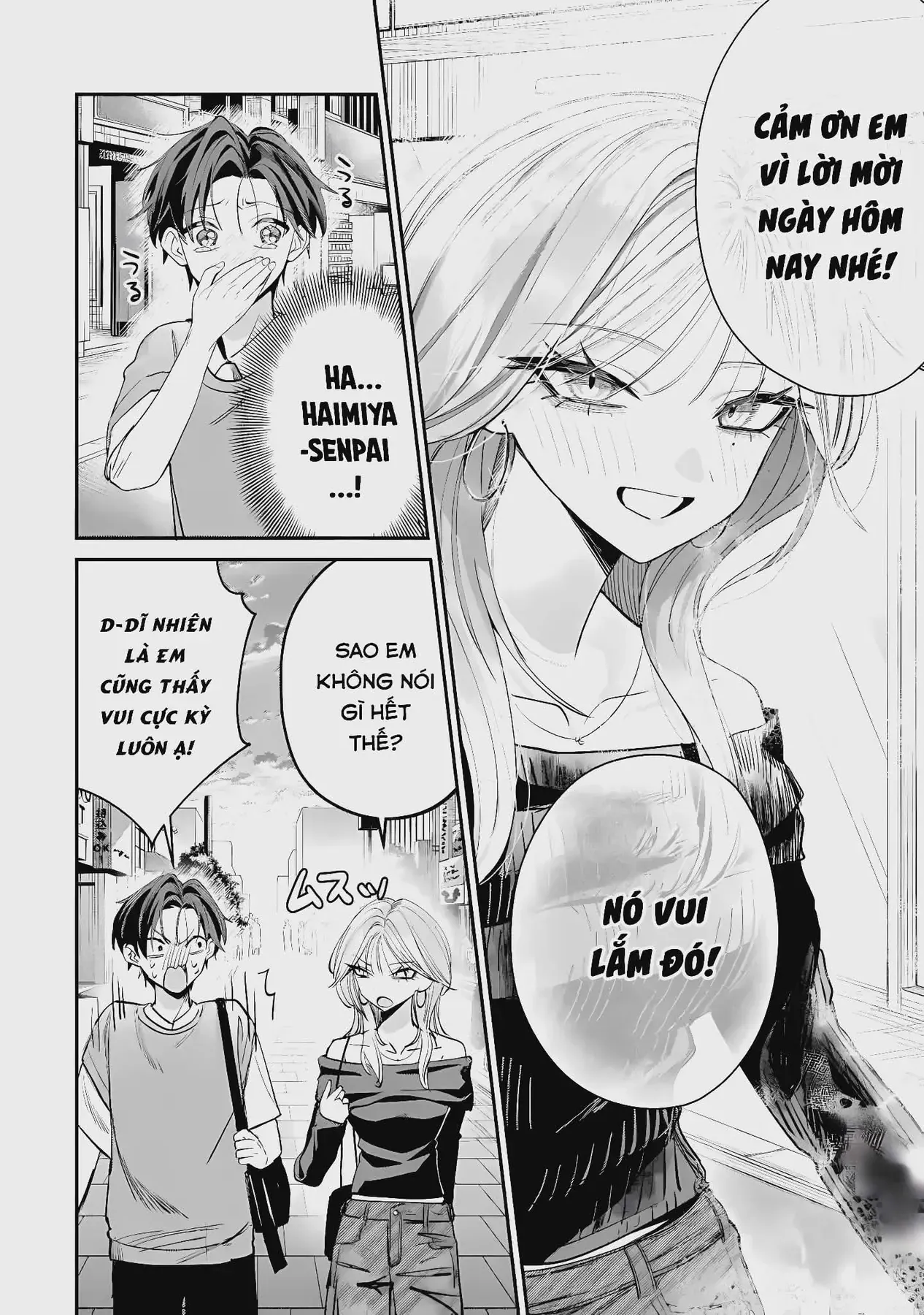 Haimiya-Senpai Không Chỉ Đáng Sợ Mà Còn Dễ Thương Chap 13 - Next Chap 12