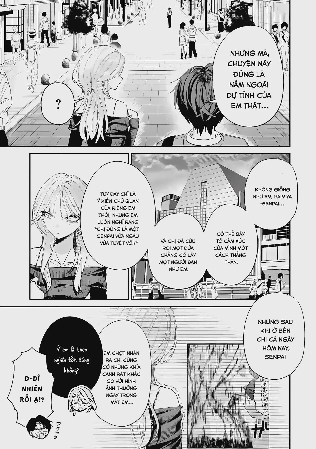 Haimiya-Senpai Không Chỉ Đáng Sợ Mà Còn Dễ Thương Chap 13 - Next Chap 12