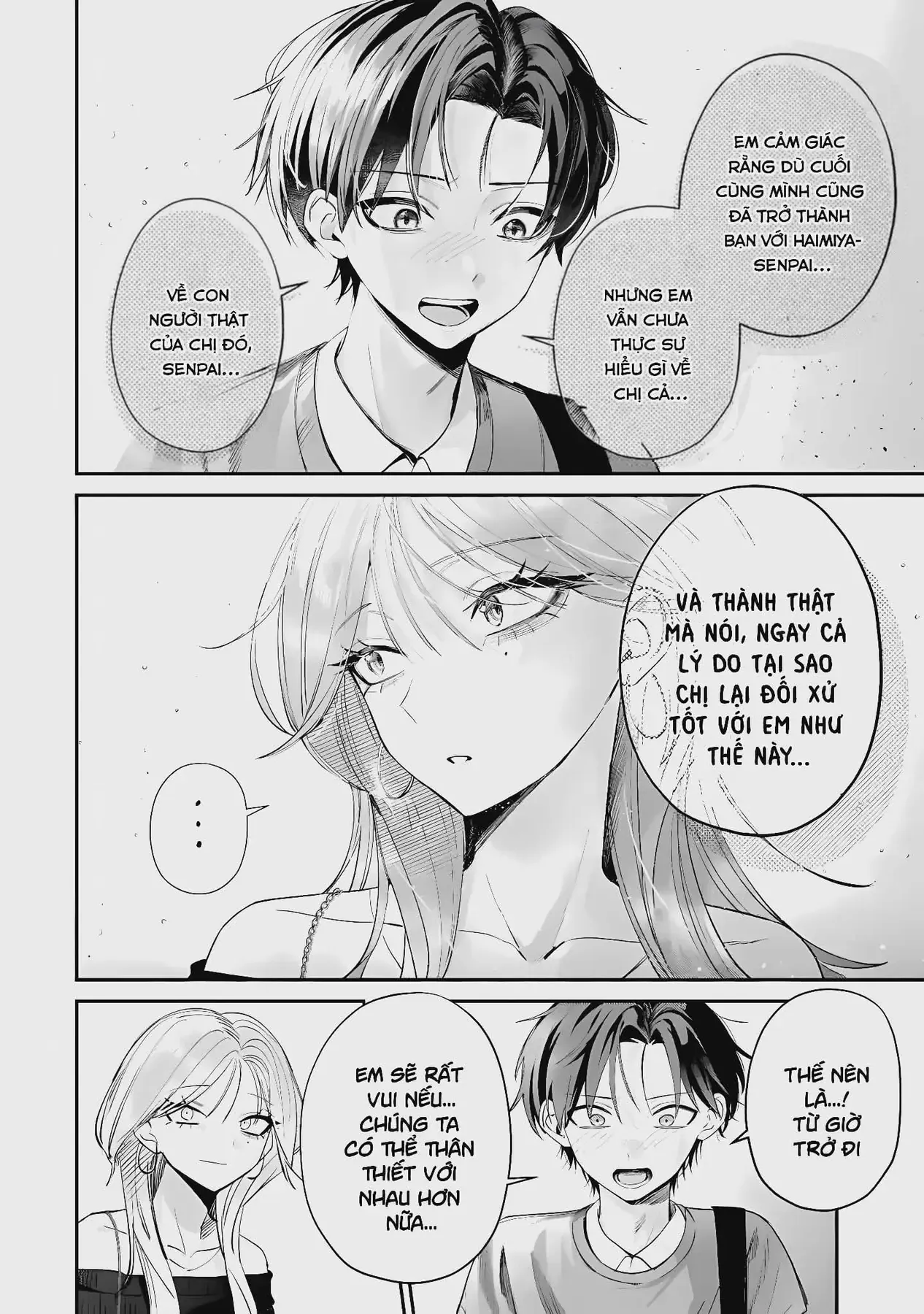 Haimiya-Senpai Không Chỉ Đáng Sợ Mà Còn Dễ Thương Chap 13 - Next Chap 12