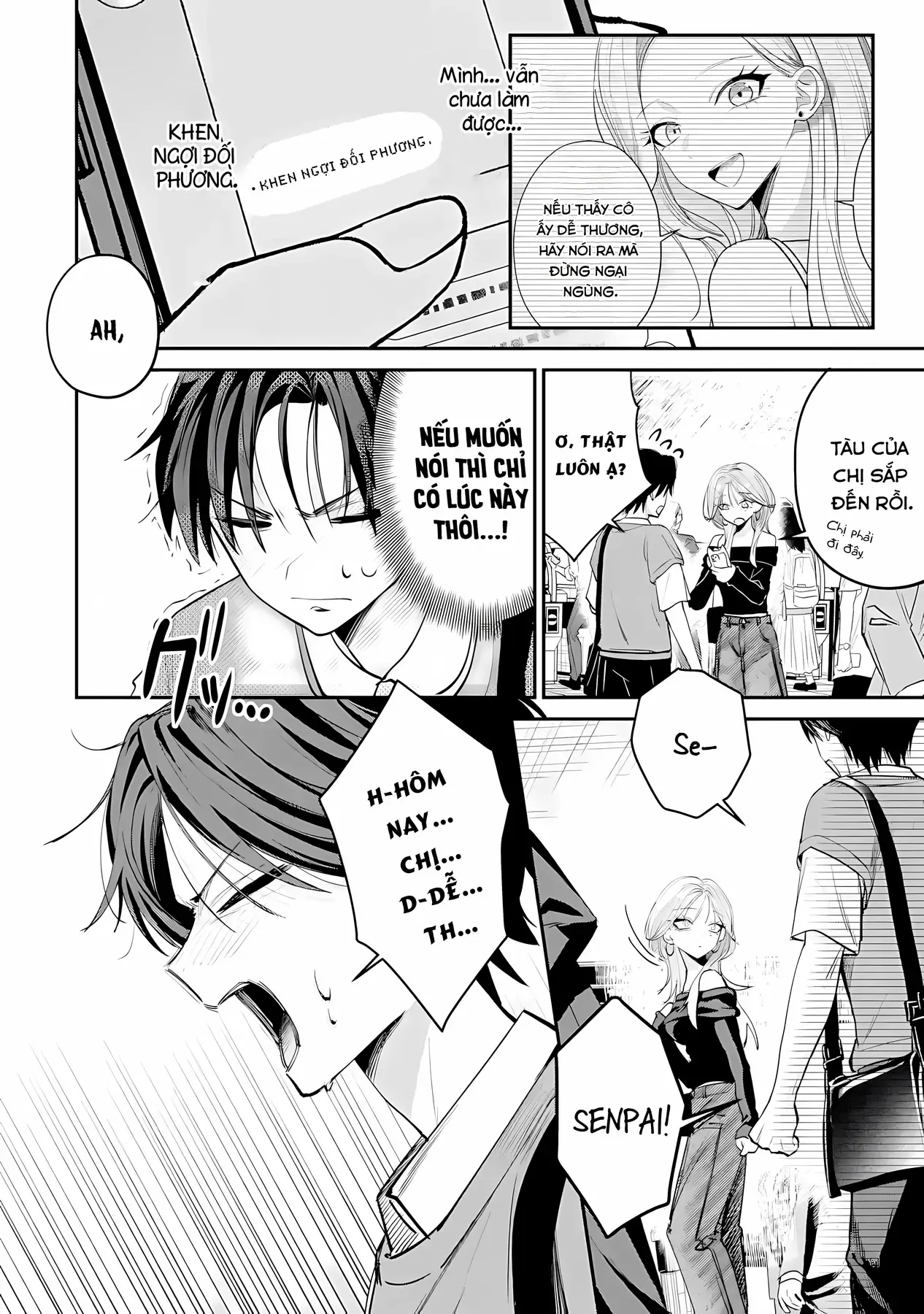 Haimiya-Senpai Không Chỉ Đáng Sợ Mà Còn Dễ Thương Chap 13 - Next Chap 12
