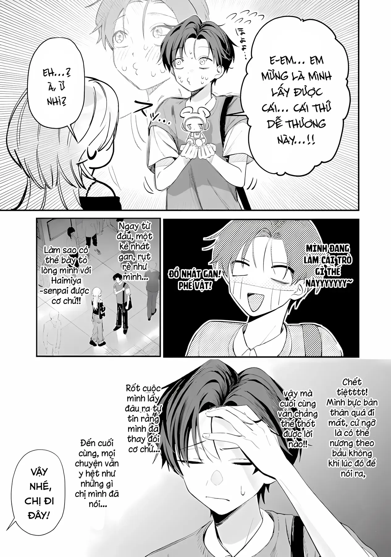 Haimiya-Senpai Không Chỉ Đáng Sợ Mà Còn Dễ Thương Chap 13 - Next Chap 12