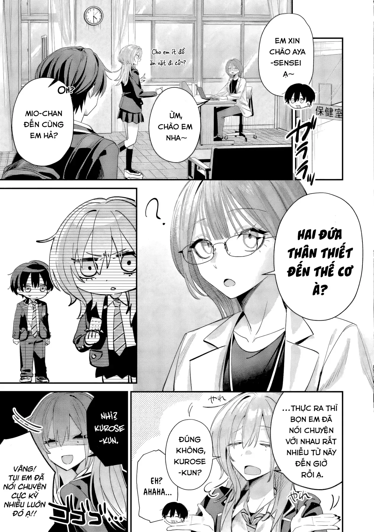 Haimiya-Senpai Không Chỉ Đáng Sợ Mà Còn Dễ Thương Chap 14 - Next Chap 13