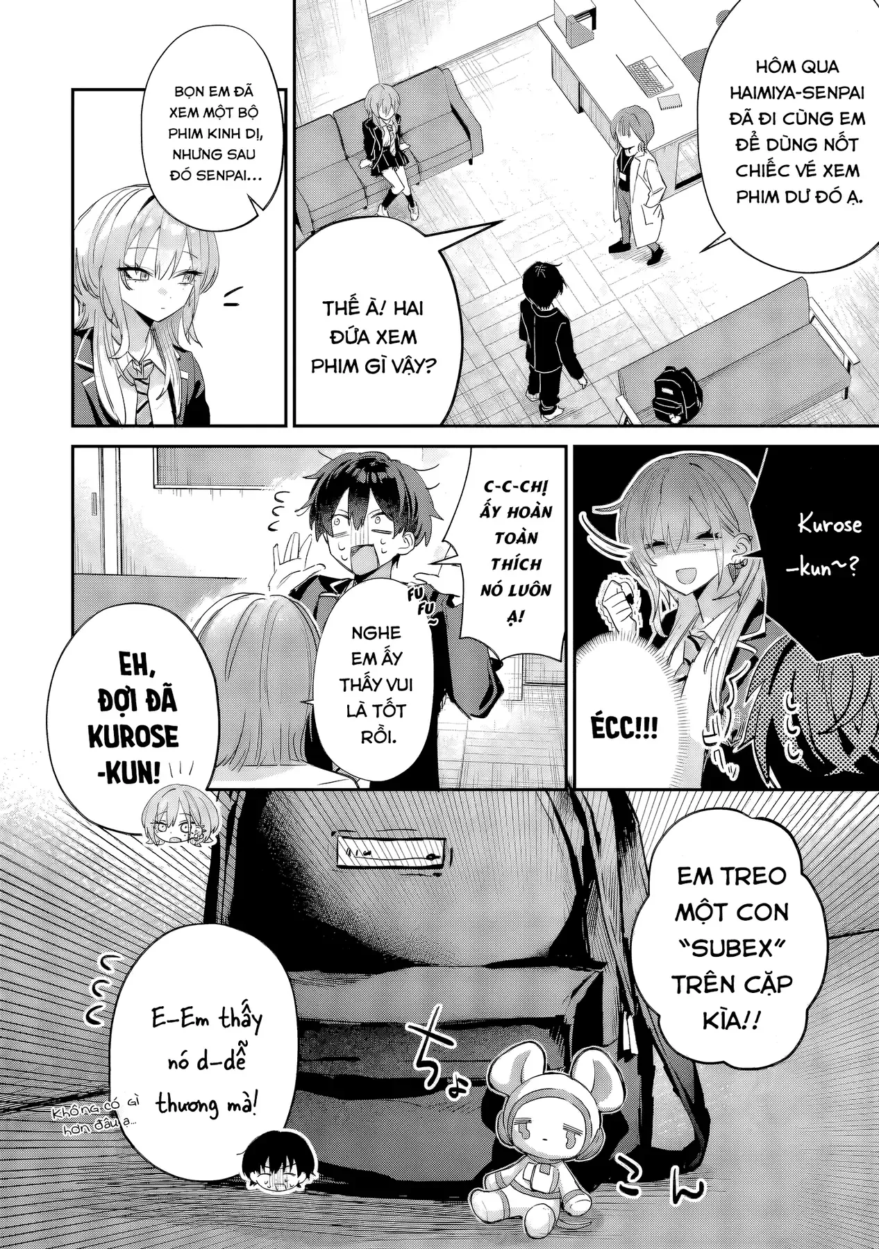 Haimiya-Senpai Không Chỉ Đáng Sợ Mà Còn Dễ Thương Chap 14 - Next Chap 13